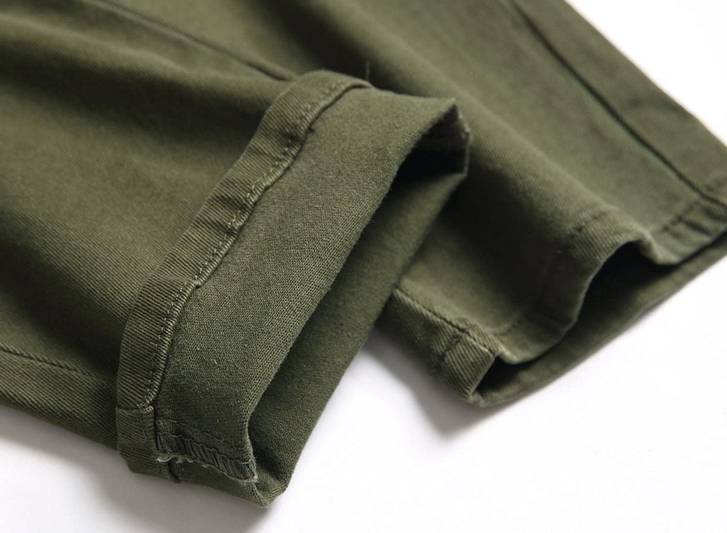 AITITIA Men's Biker Zipper Deco Washed Straight Fit Jeans (40, 002 Light Blue)