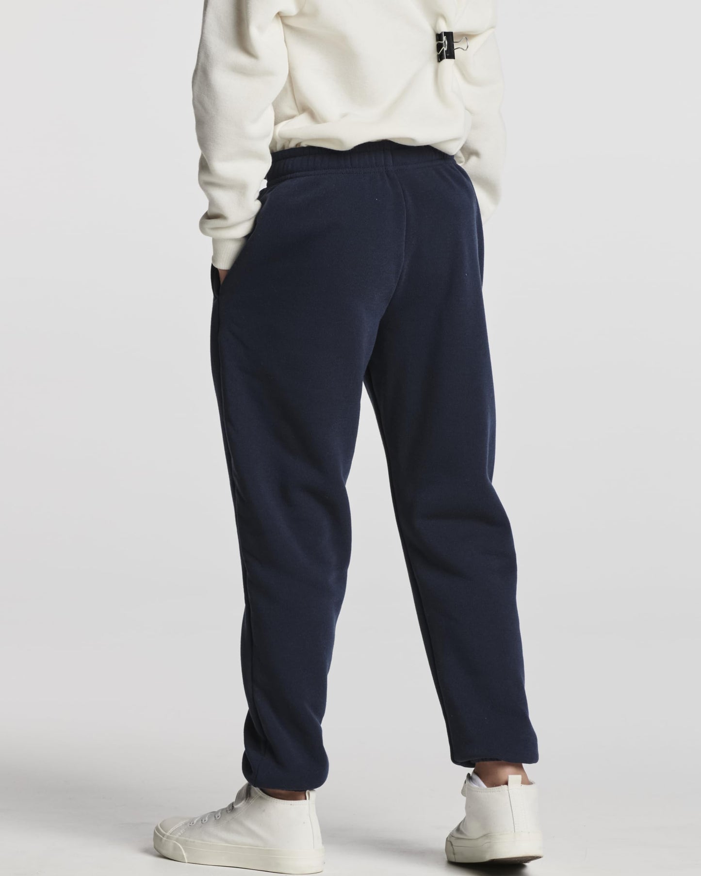 Real Essentials 3 Pack: Boys Tech Fleece Jogger Active Sweatpants with Pockets