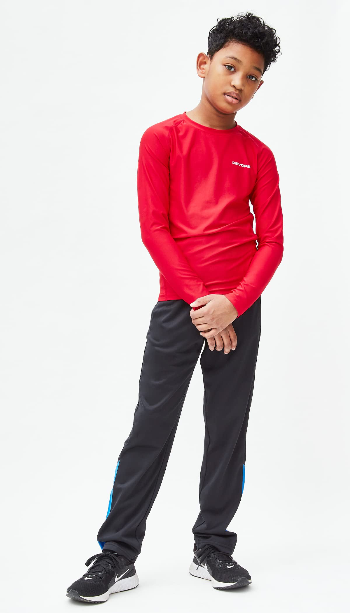 DEVOPS Boys Active Performance Workout Athletic Training Pants 