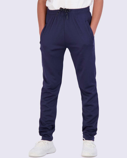 Real Essentials 3) Pack: Boy's Mesh Active Athletic Casual Jogger Sweatpants with Pockets .