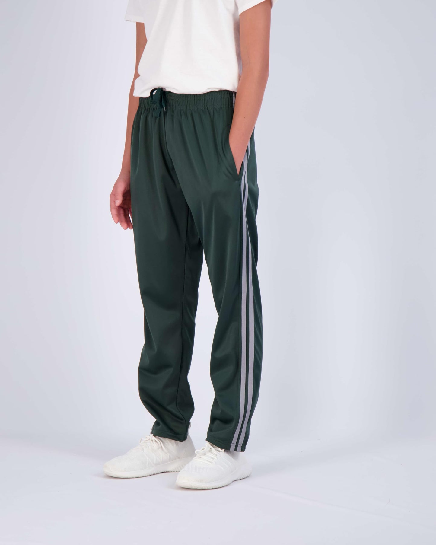 Real Essentials 3 Pack: Boys' Tricot Open Bottom Fleece-Lined Sweatpants with Pockets