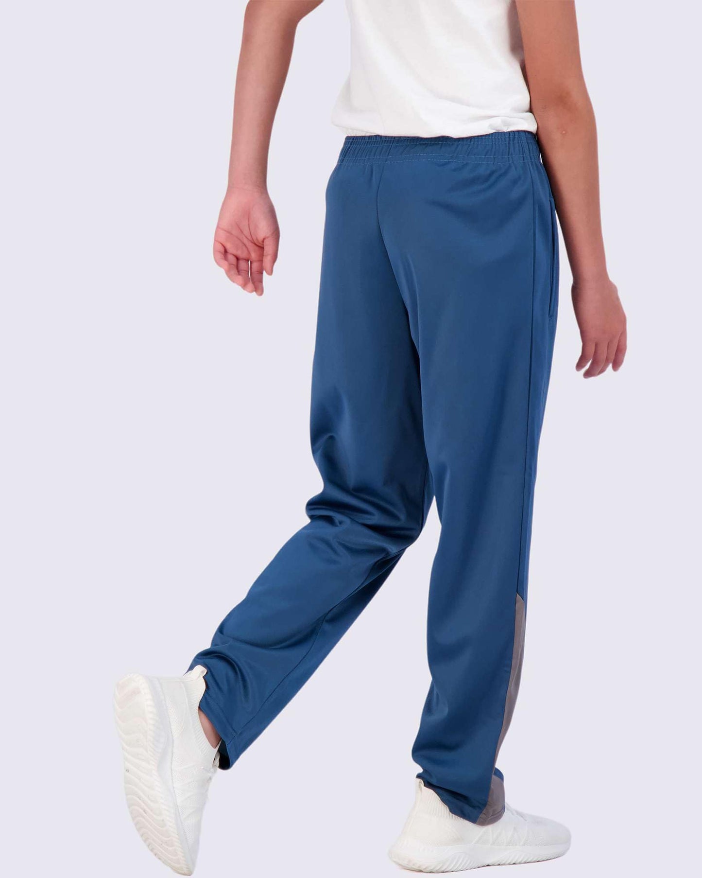 Real Essentials 3 Pack: Boys' Tricot Open Bottom Fleece-Lined Sweatpants with Pockets