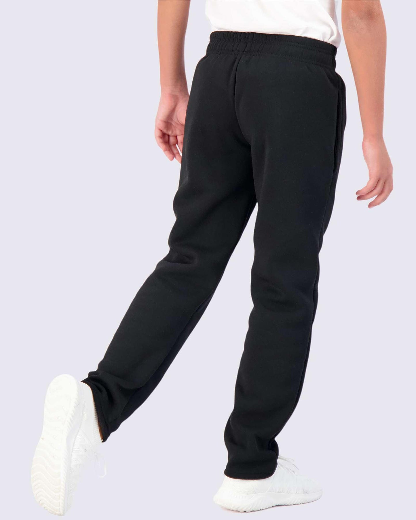 Real Essentials 3 Pack: Boys Tech Fleece Jogger Active Sweatpants with Pockets
