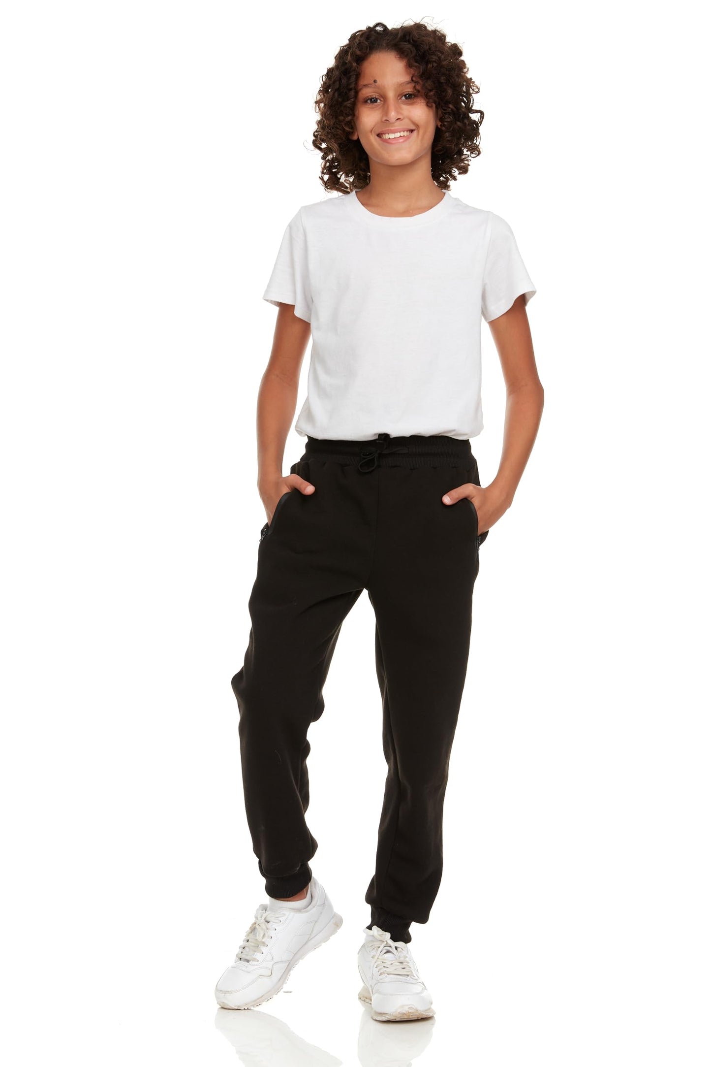 PURE CHAMP 3Pk Boys Sweatpants Fleece Athletic Workout Kids Clothes