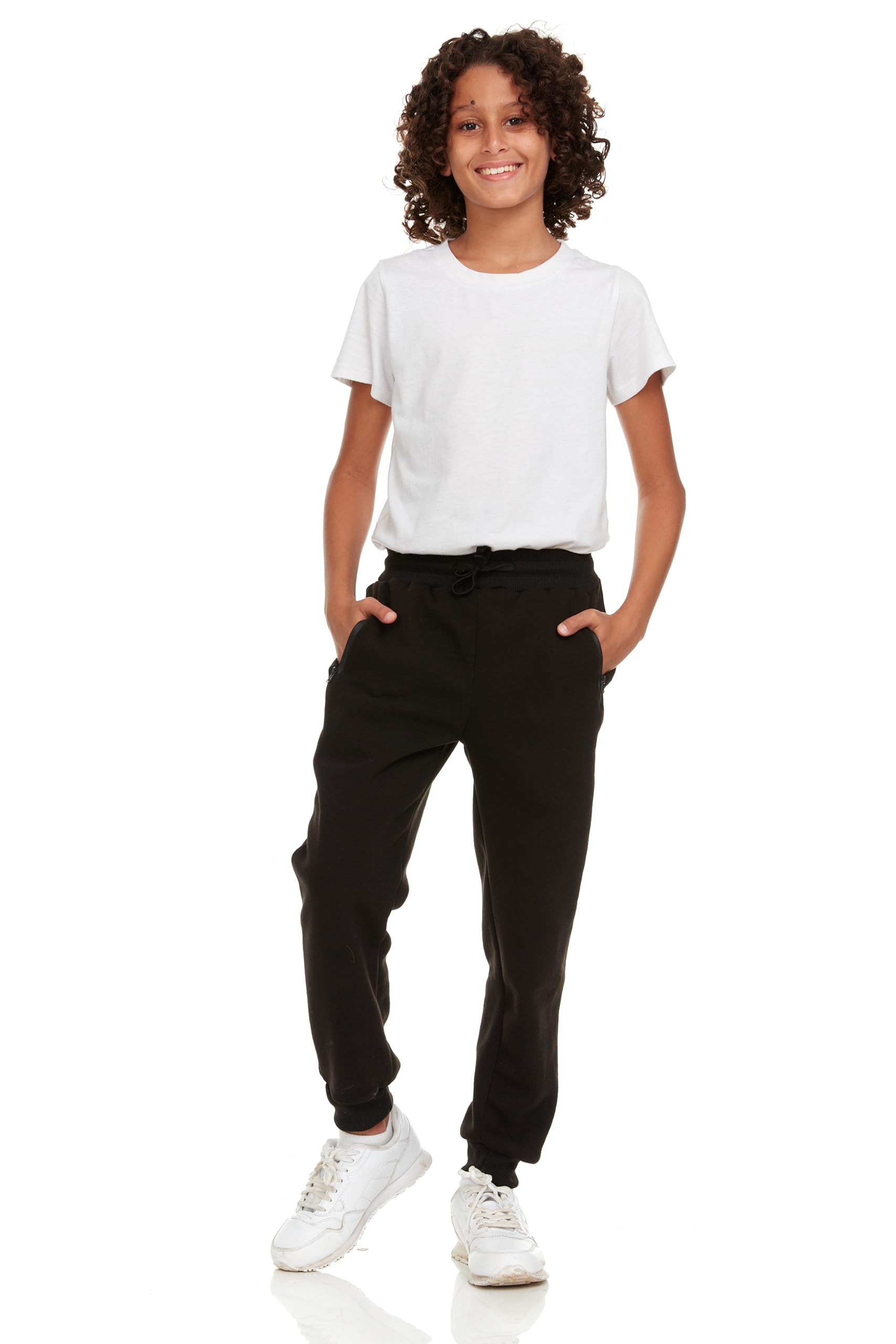 PURE CHAMP 3Pk Boys Sweatpants Fleece Athletic Workout Kids Clothes