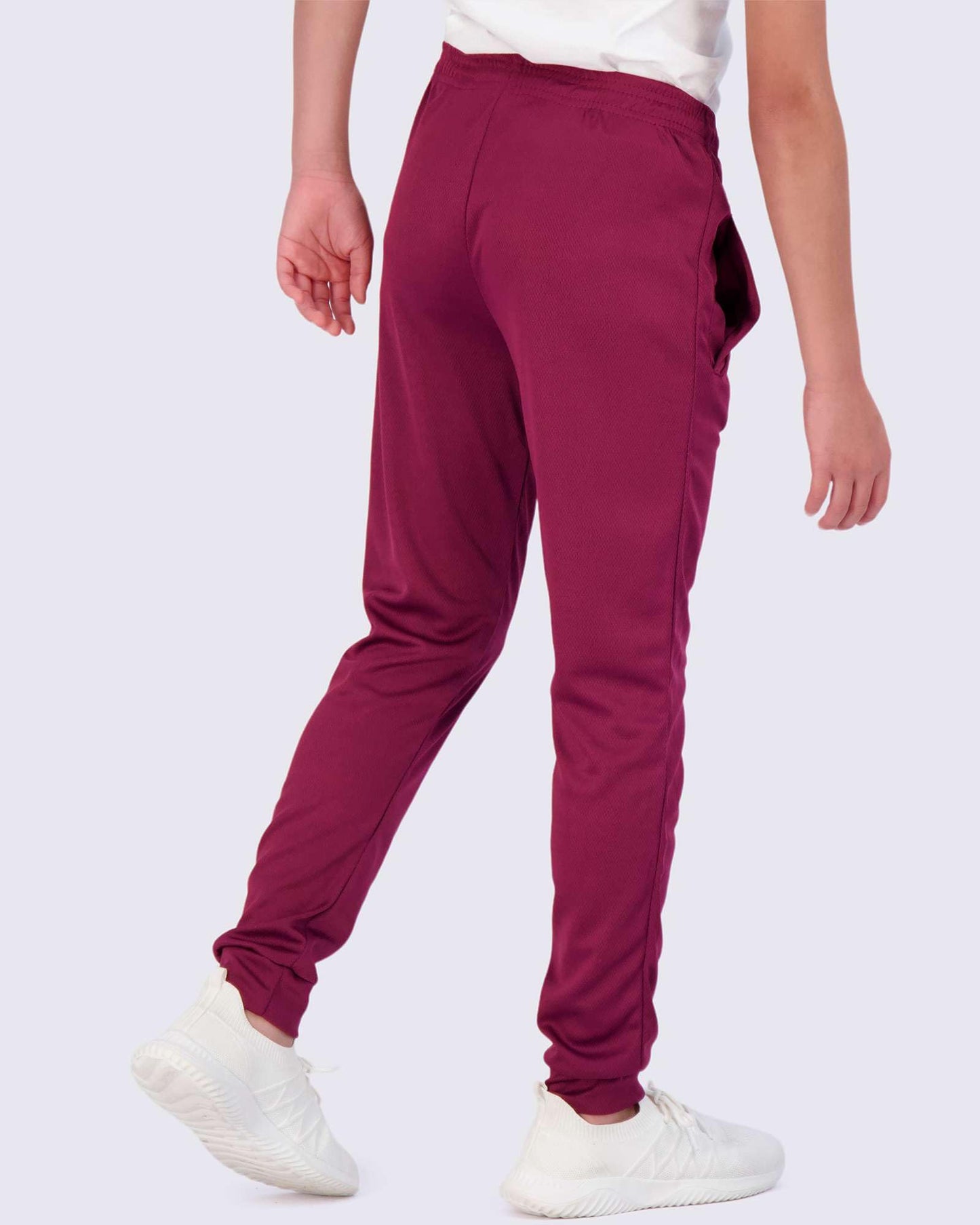 Real Essentials 3) Pack: Boy's Mesh Active Athletic Casual Jogger Sweatpants with Pockets .