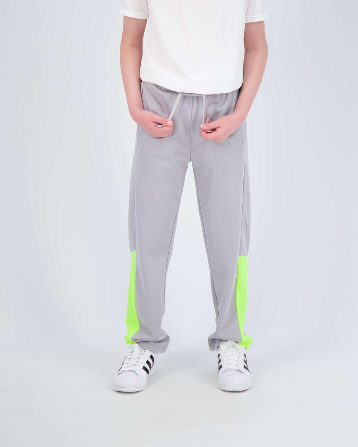 Real Essentials 3 Pack: Boys' Tricot Open Bottom Fleece-Lined Sweatpants with Pockets