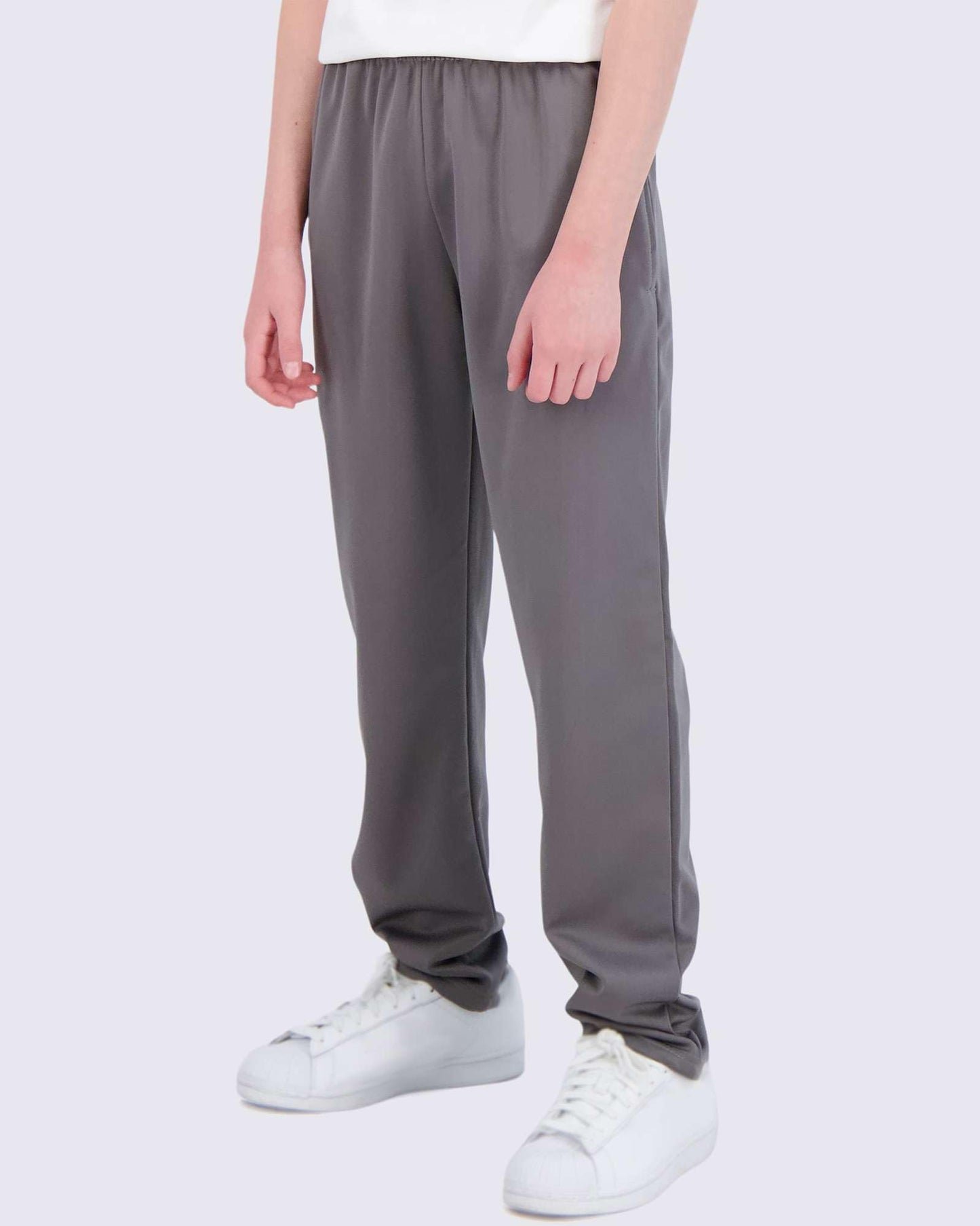 Real Essentials 3 Pack: Boys' Tricot Open Bottom Fleece-Lined Sweatpants.