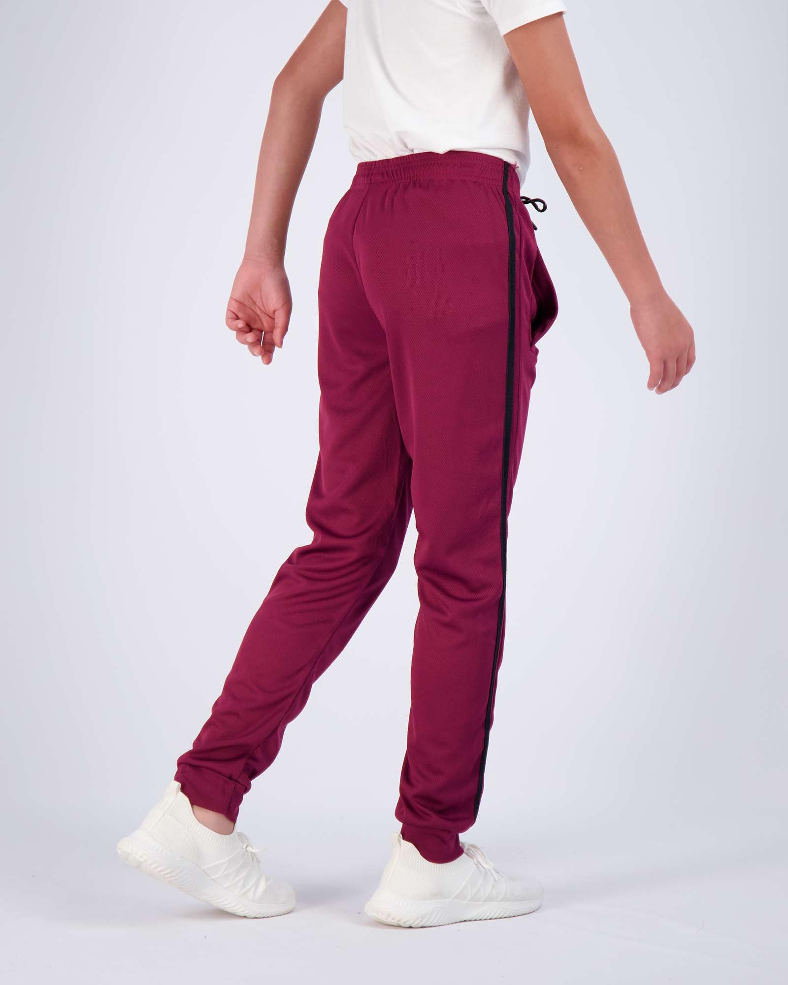 Real Essentials 3) Pack: Boy's Mesh Active Athletic Casual Jogger Sweatpants with Pockets .