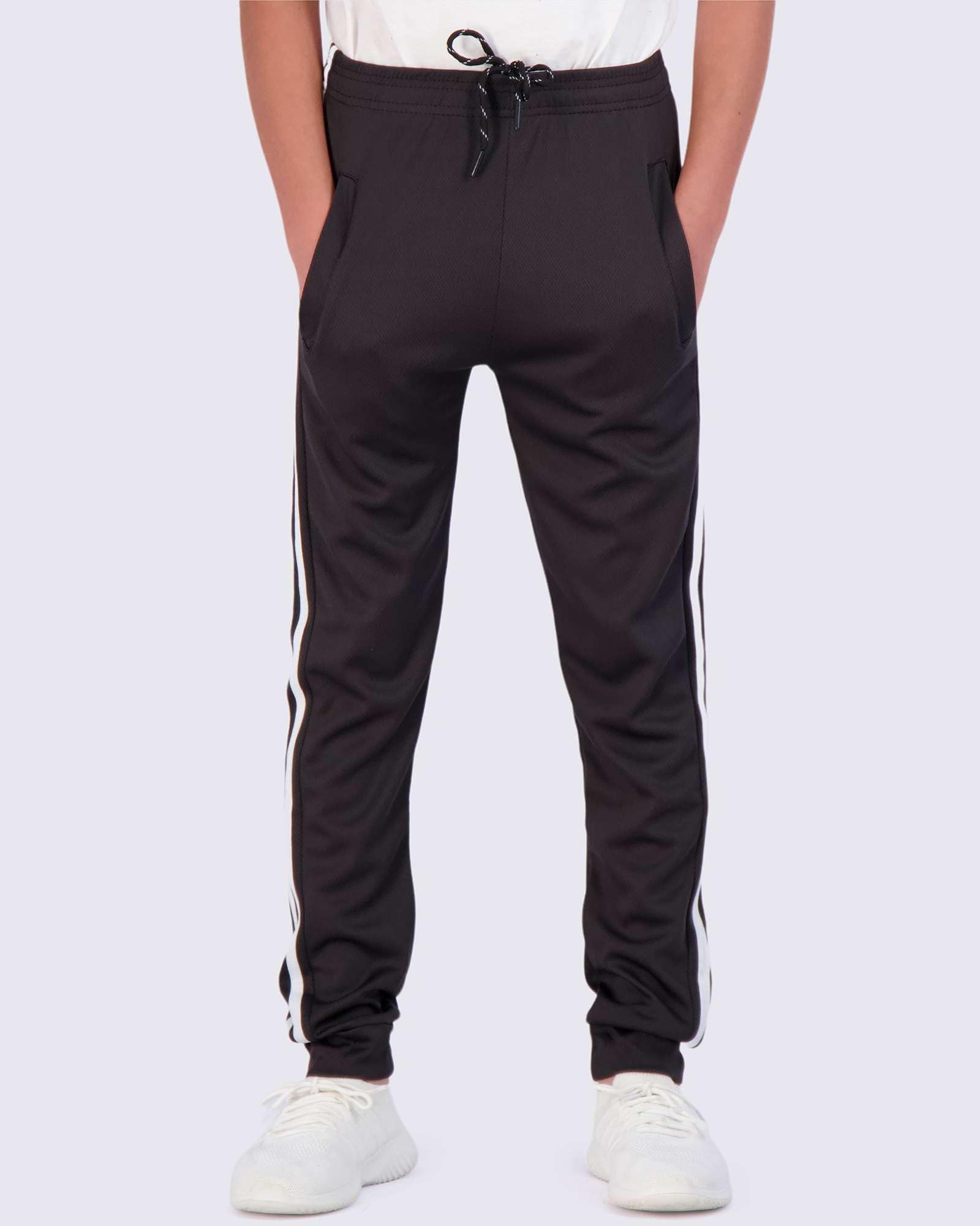 Real Essentials 3 Pack: Boys Tech Fleece Jogger Active Sweatpants with Pockets