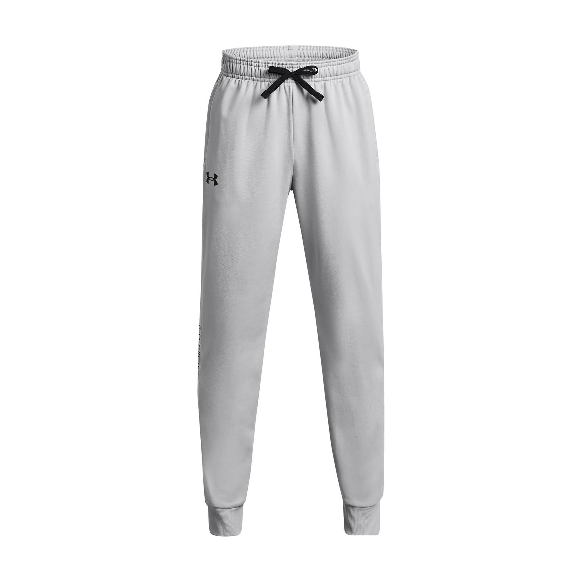 Under Armour Boys Brawler 2.0 Tapered Pants , Black (001)/White , Large
