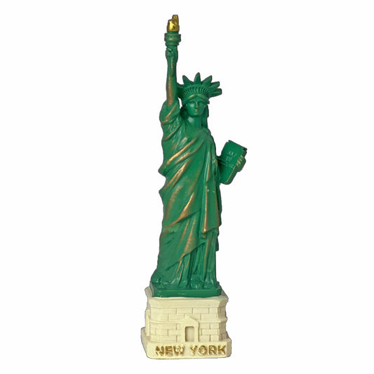 Mini Statue of Liberty Figurine with Copper Tint; Statue of Liberty
