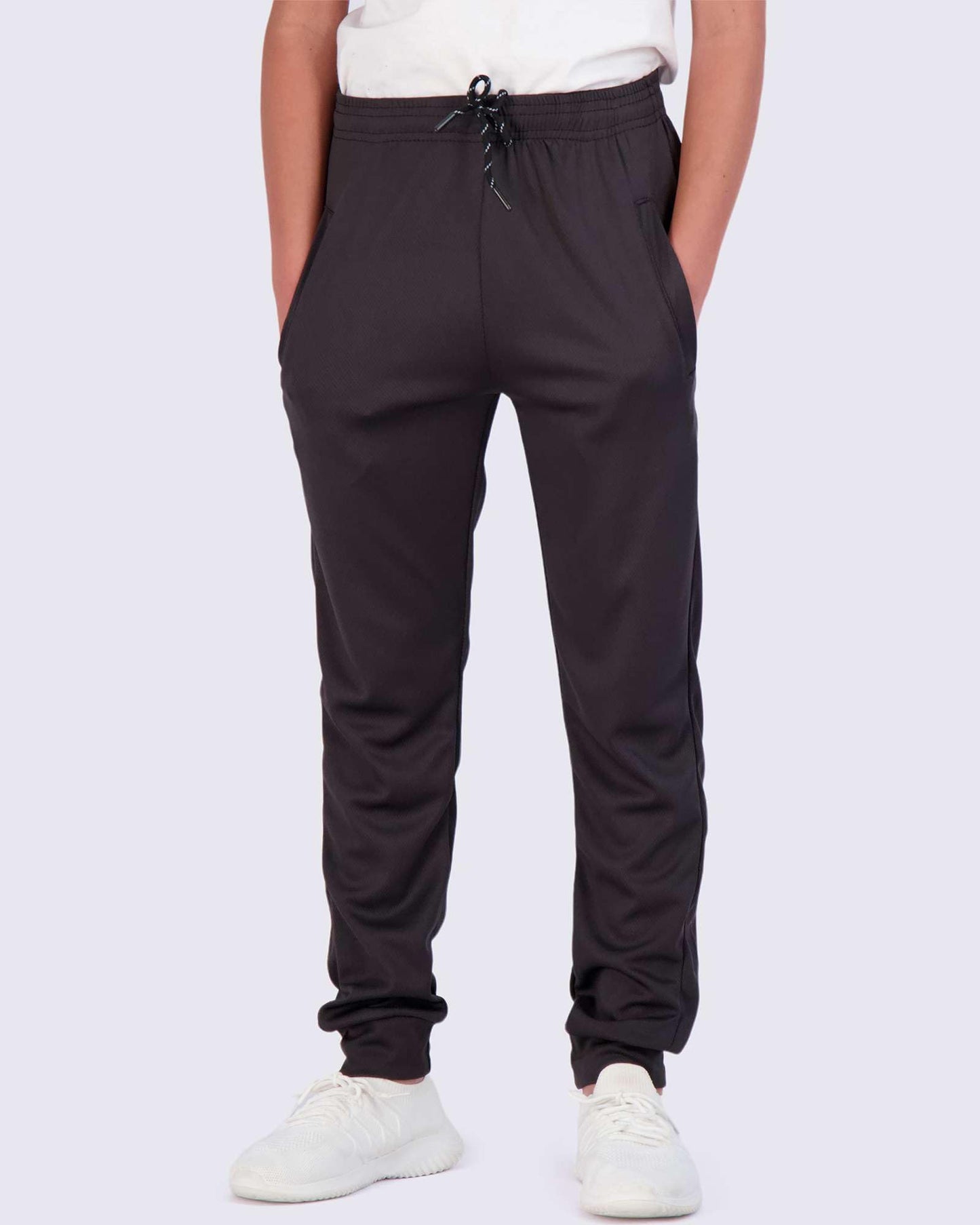 Real Essentials 3 Pack: Boys Tech Fleece Jogger Active Sweatpants with Pockets
