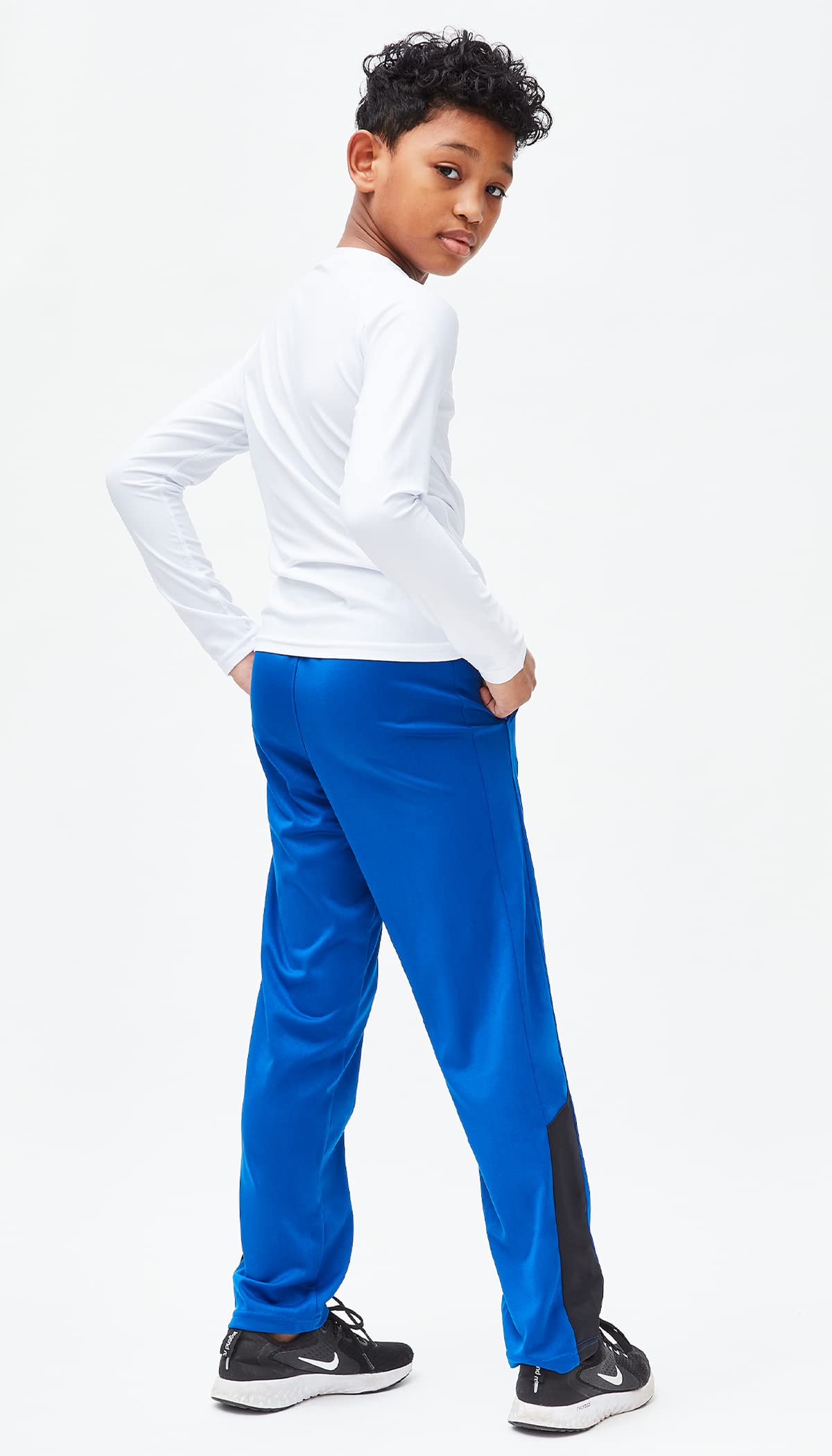 DEVOPS Boys Active Performance Workout Athletic Training Pants 