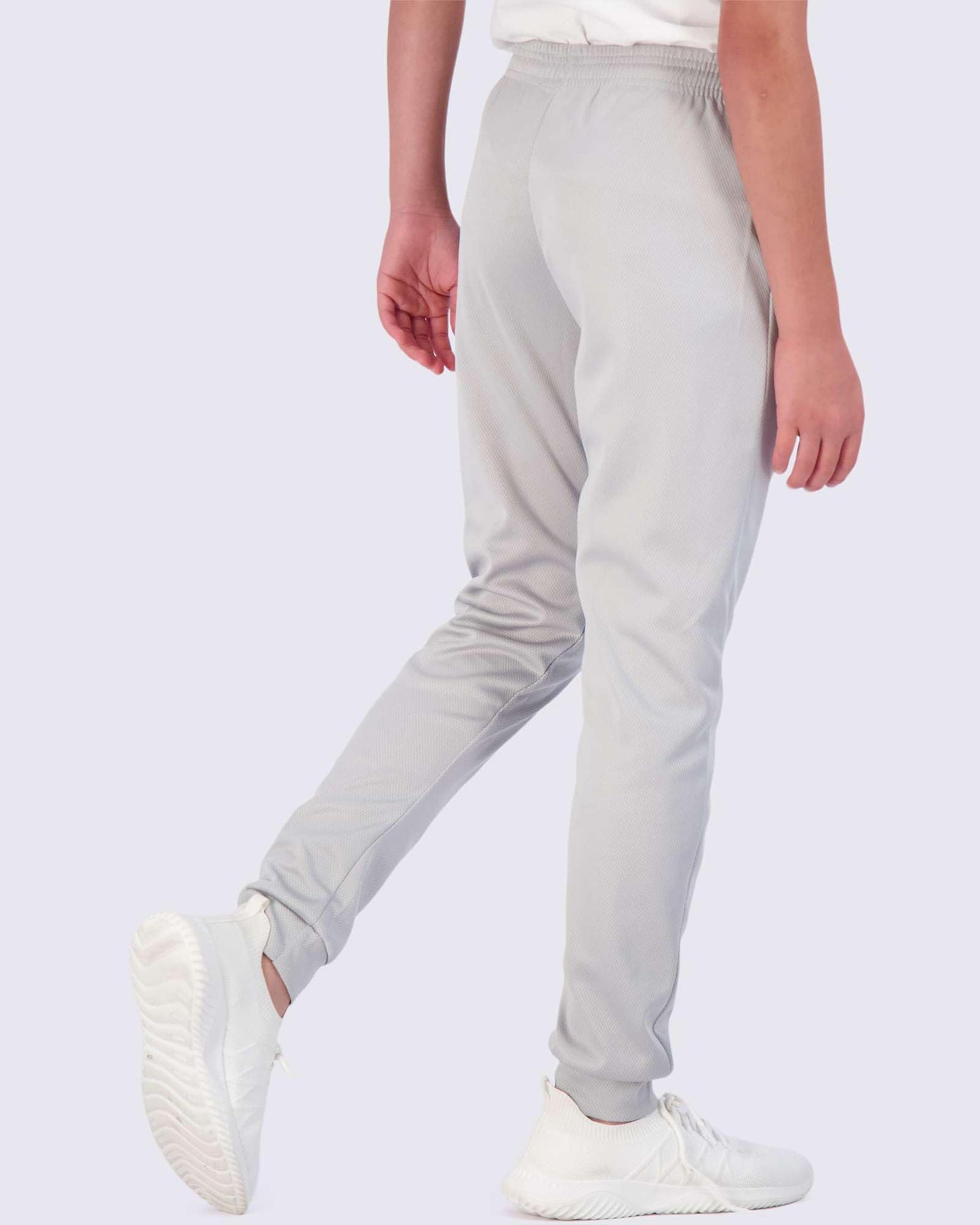 Real Essentials 3) Pack: Boy's Mesh Active Athletic Casual Jogger Sweatpants with Pockets .