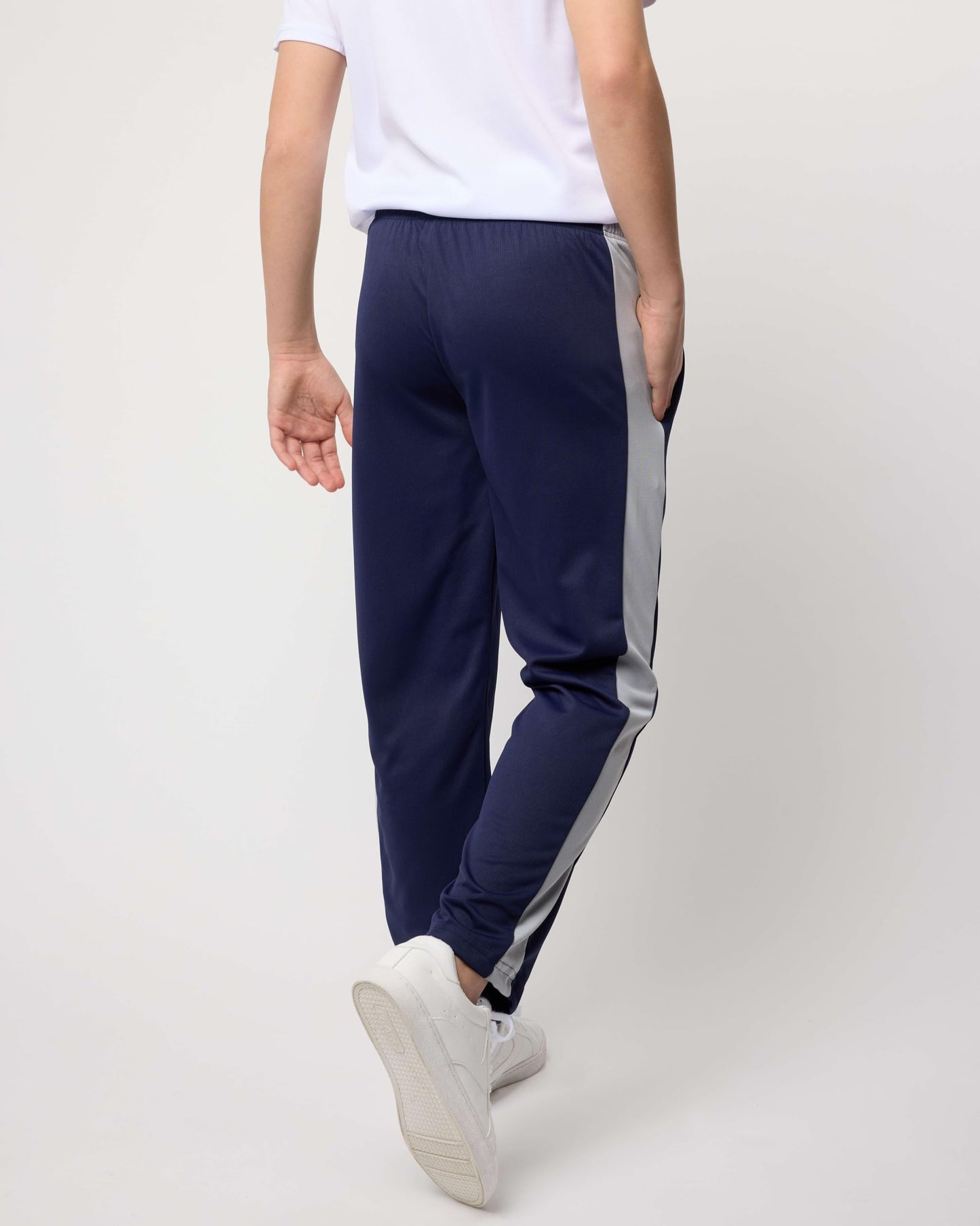 Real Essentials 3 Pack: Boys' Mesh Open Bottom Active Sweatpants 