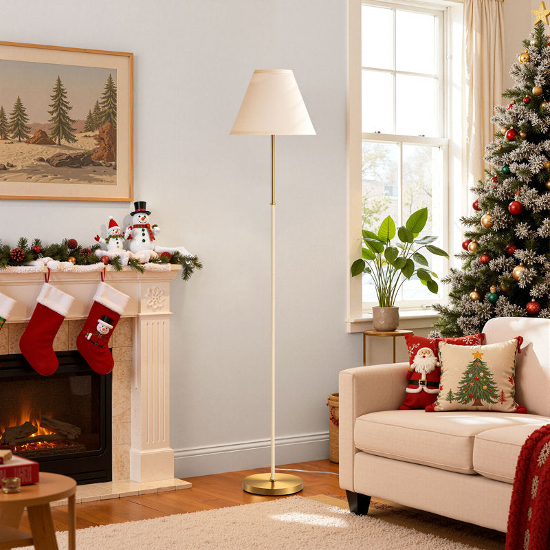 Mercer41 62.2" Traditional Floor Lamp with Remote & LED