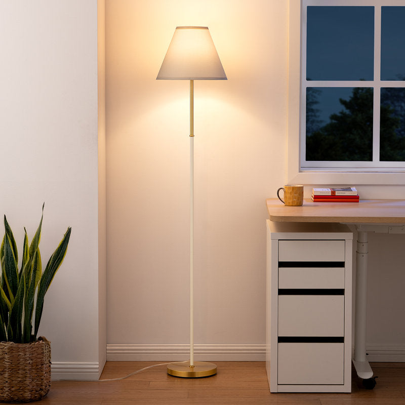 Mercer41 62.2" Traditional Floor Lamp with Remote & LED