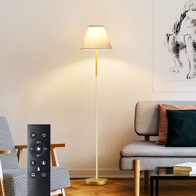 Mercer41 62.2" Traditional Floor Lamp with Remote & LED