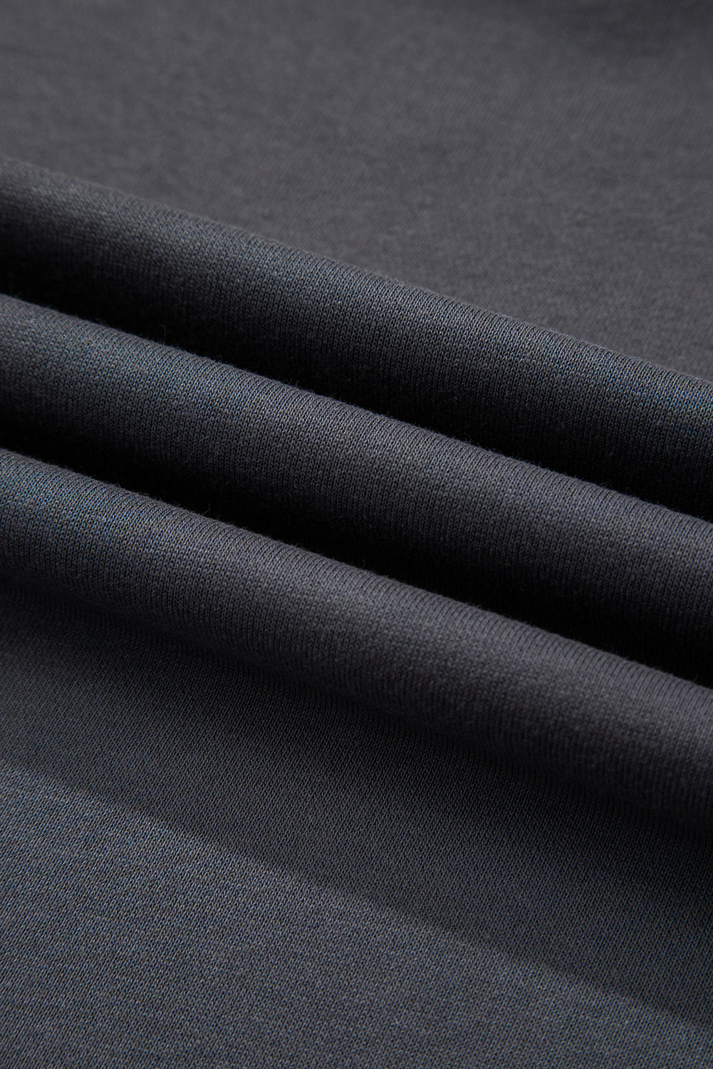 Black Preppy Striped Sleeve Loose Sweatshirt