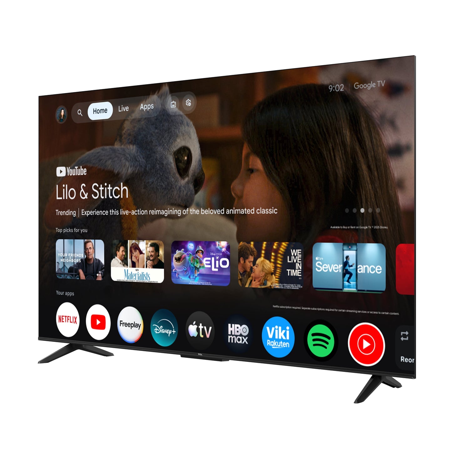 TCL S41CG 55" Smart TV Vision HDR, Atmos