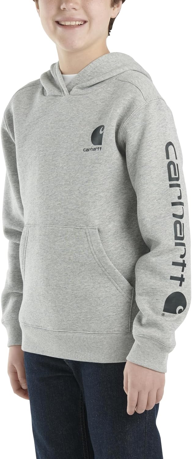 Carhartt Kid's CA6272 Long-Sleeve Graphic Sweatshirt - Boys