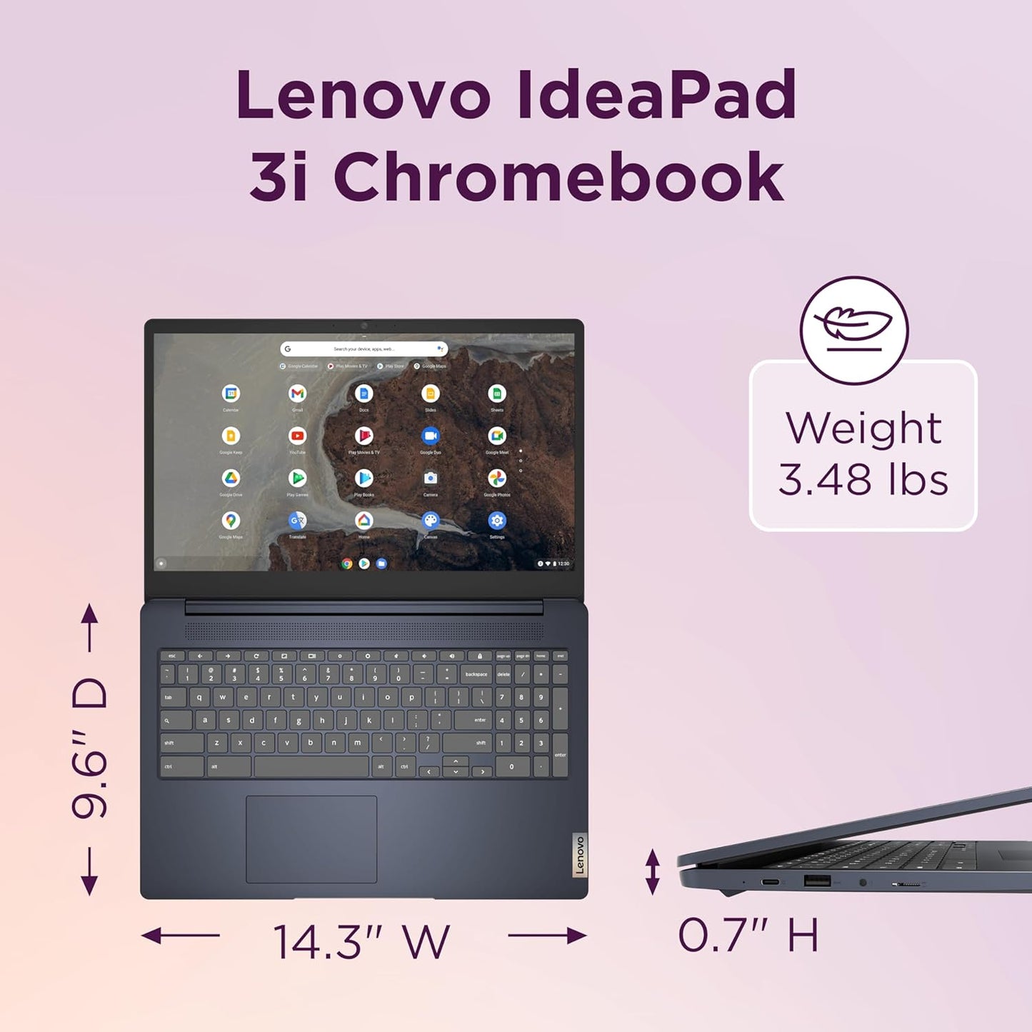Lenovo IdeaPad 3i 15.6" Chromebook