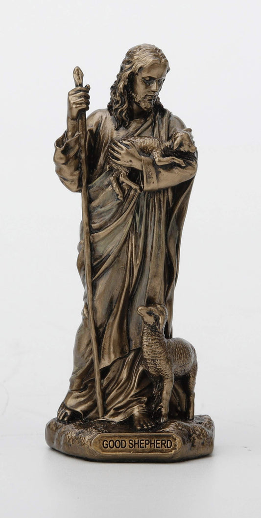 Veronese Design 3 3/8 Inch Jesus The Good Shepherd Statue Home Decor