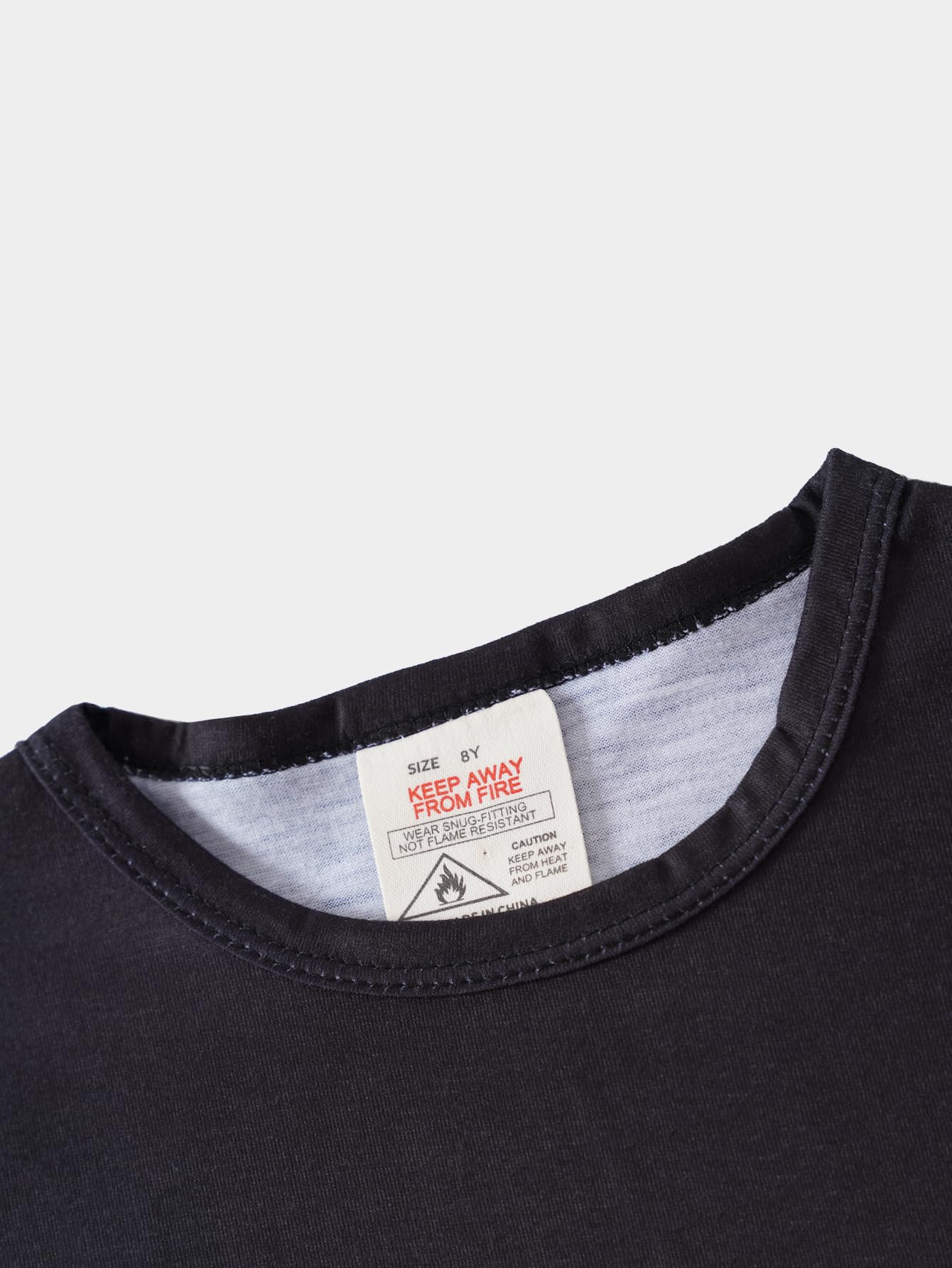 MyFav Big Boys Glow in Dark Skull Pjs Sleepwear Summer Pajama Shorts Sets, Skateboard, 14 Years