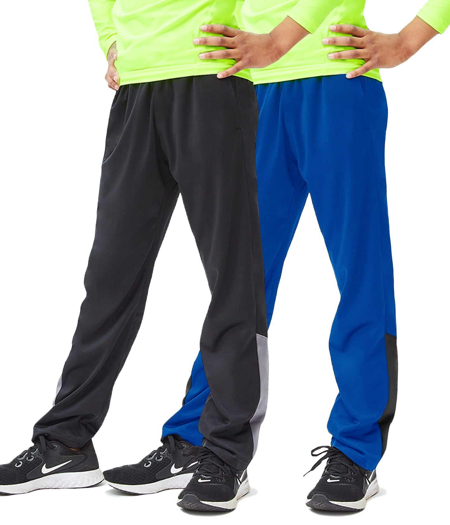 DEVOPS Boys Active Performance Workout Athletic Training Pants 