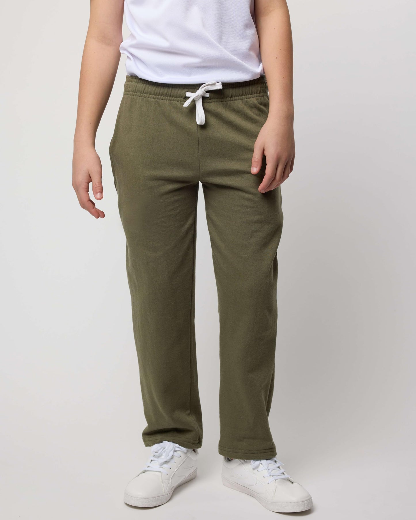 Real Essentials 3 Pack: Boys Tech Fleece Jogger Active Sweatpants with Pockets