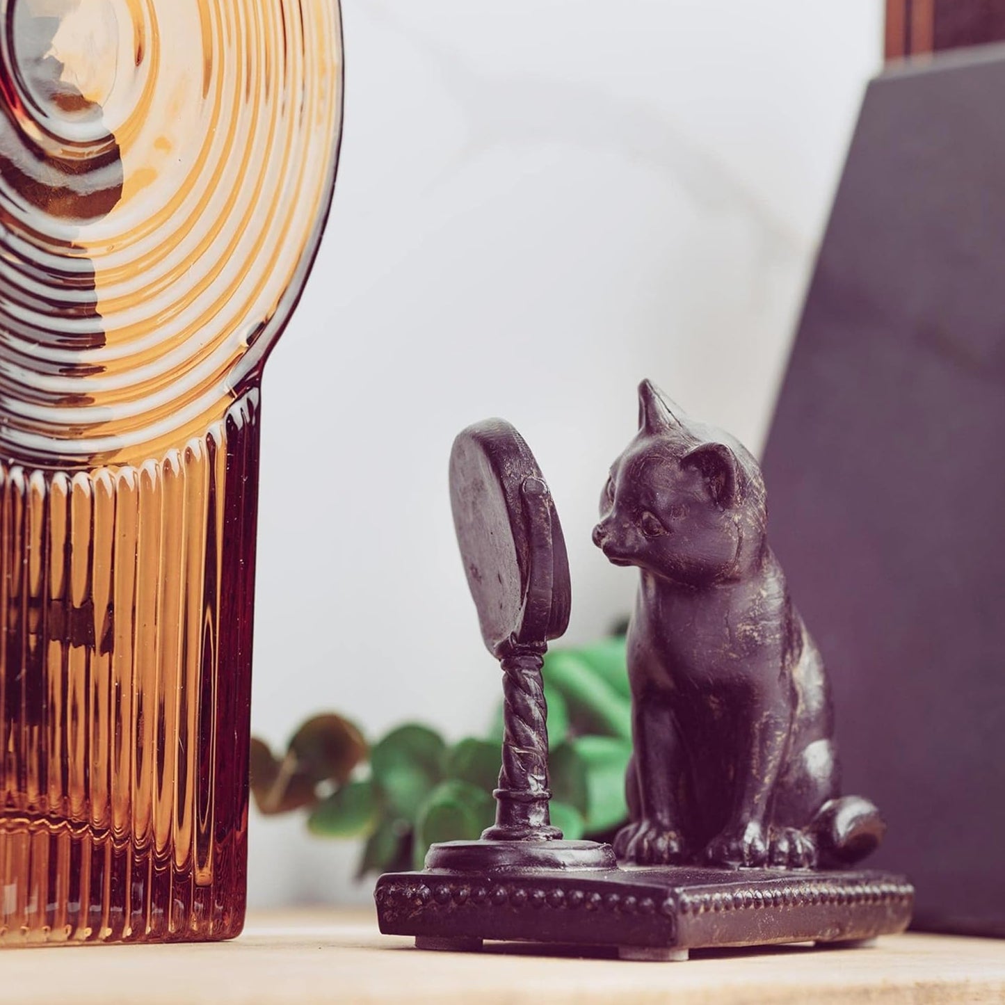 Young's Inc. Cat Figurine - Cute Cat Statue 