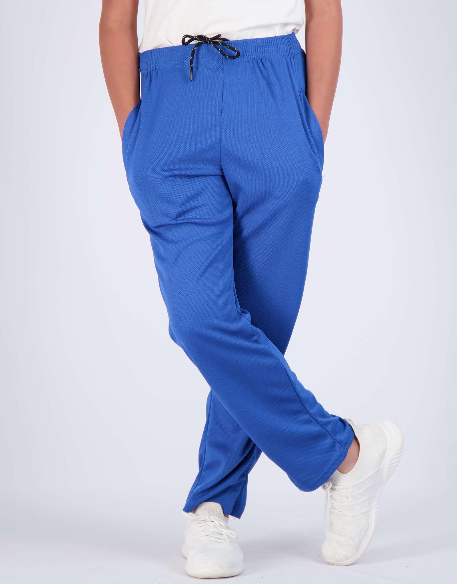 Real Essentials 3 Pack: Boys' Mesh Open Bottom Active Sweatpants 