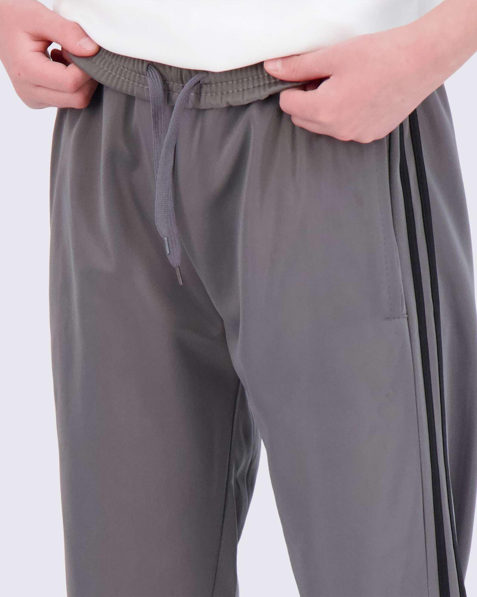Real Essentials 3 Pack: Boys' Tricot Open Bottom Fleece-Lined Sweatpants.