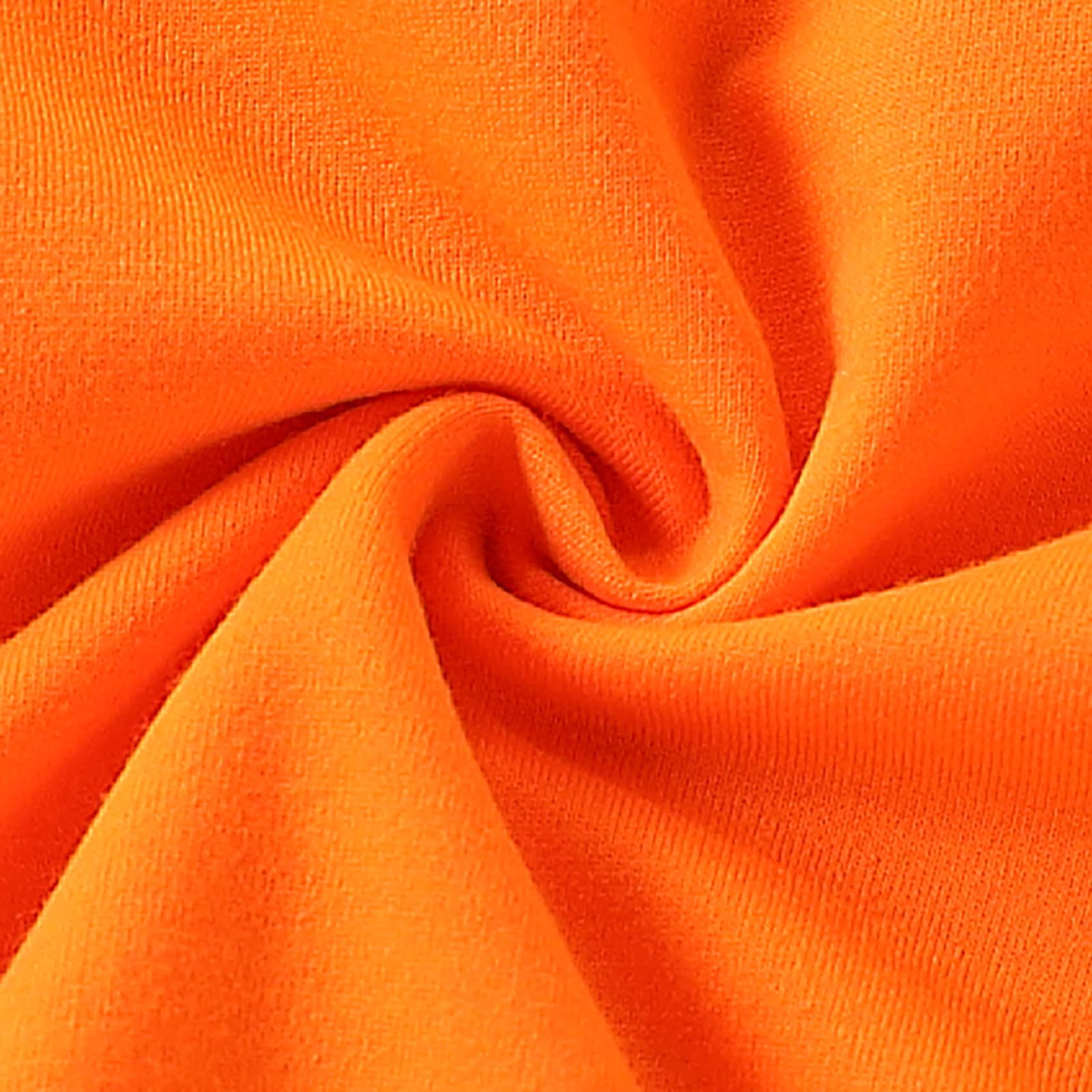 KIDLAGA Toddler Boy Clothes Long Sleeve Hoodie Sweatsuits Tops and Pants Boys Fall Winter Color Block Outfits Set Orange 11-12 Years