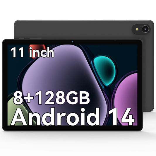 ApoloSign Tablet 11 inch, Octa-core Android 14 Tablet, 8GB RAM 128GB Storage(Expand to 1TB), Support Widevine L1, 11 inch Incell Large Screen, 7000mAh Battery, Dual Stereo Speakers, 5G WiFi, BT 5.0