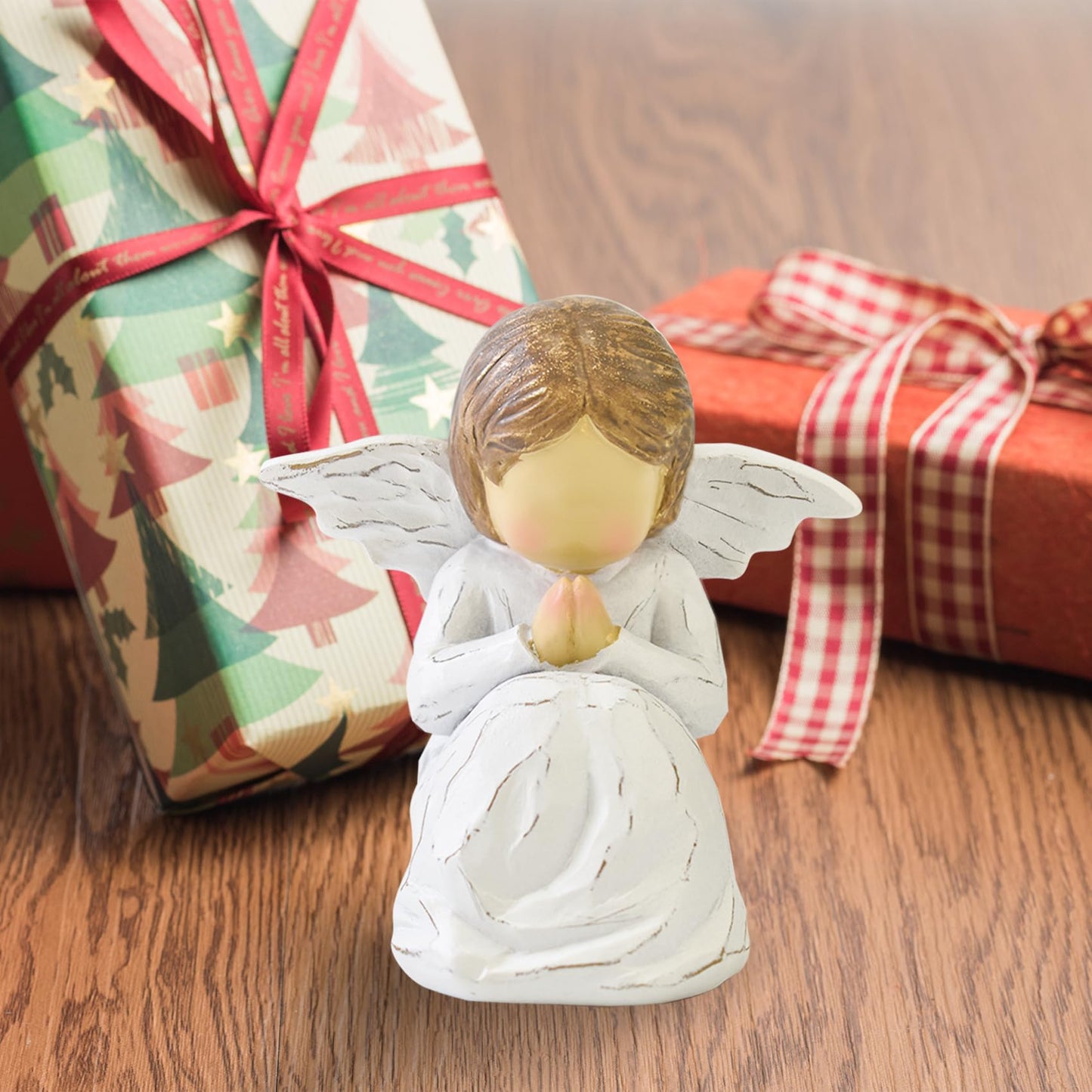 CUNTAUK Guardian Angel Statue, Healing Angel Figurines for Women.