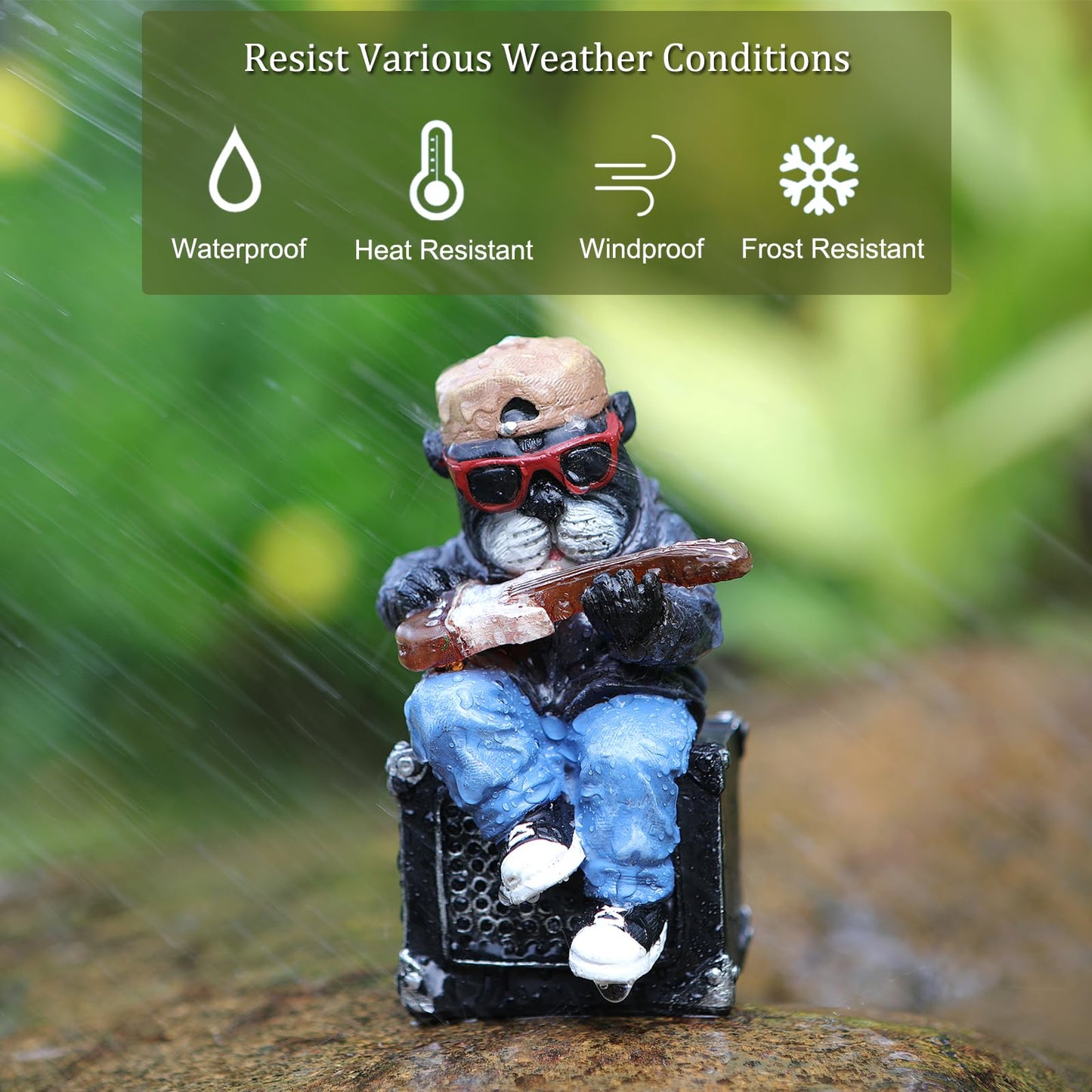 FOXMIS Miniature Frog Garden Statue Gifts Fall Halloween Decorations Fairy