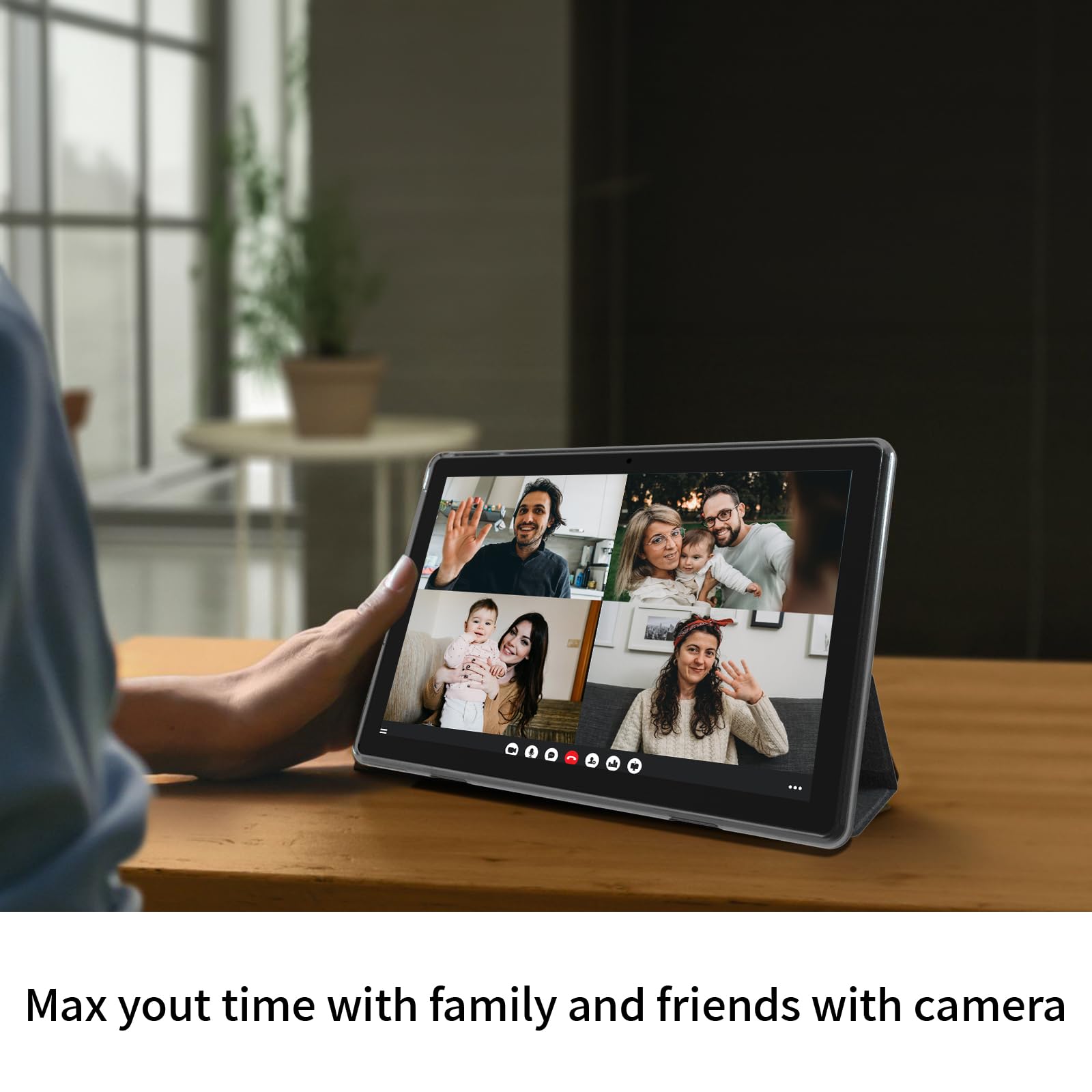 2025 Upgraded Android 14 Tablet, 11inch Tablet PC,Support Face Unlock, Octa-core CPU,12GB+128GB+1TB Expand, 8000mAh Big Battery, 18W Fast Charging, WiFi6, BT5.0,Touchscreen Display Tableta with Case