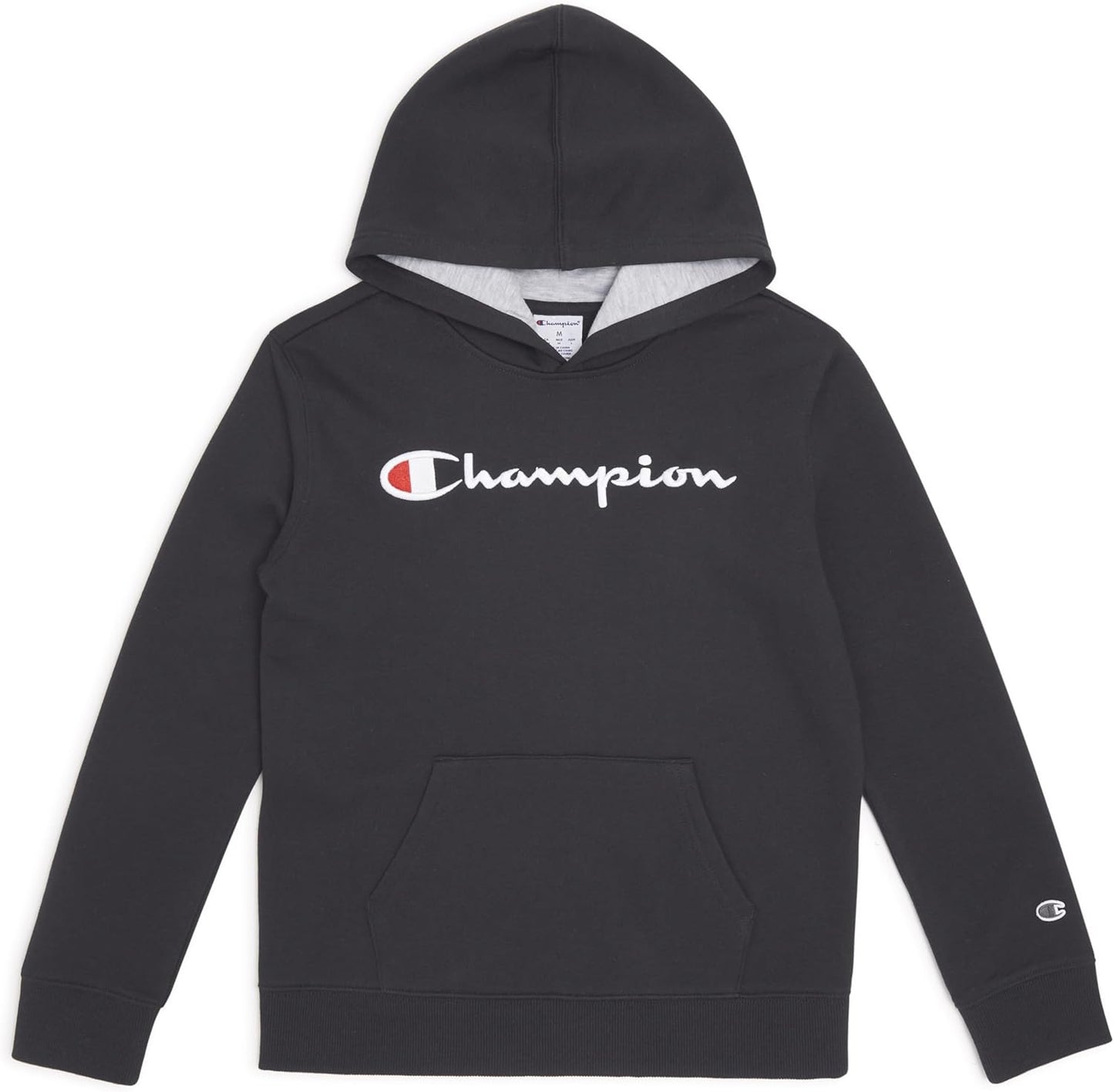 ChampionYouth Powerblend Fleece Hoodie, Signature Black, Small