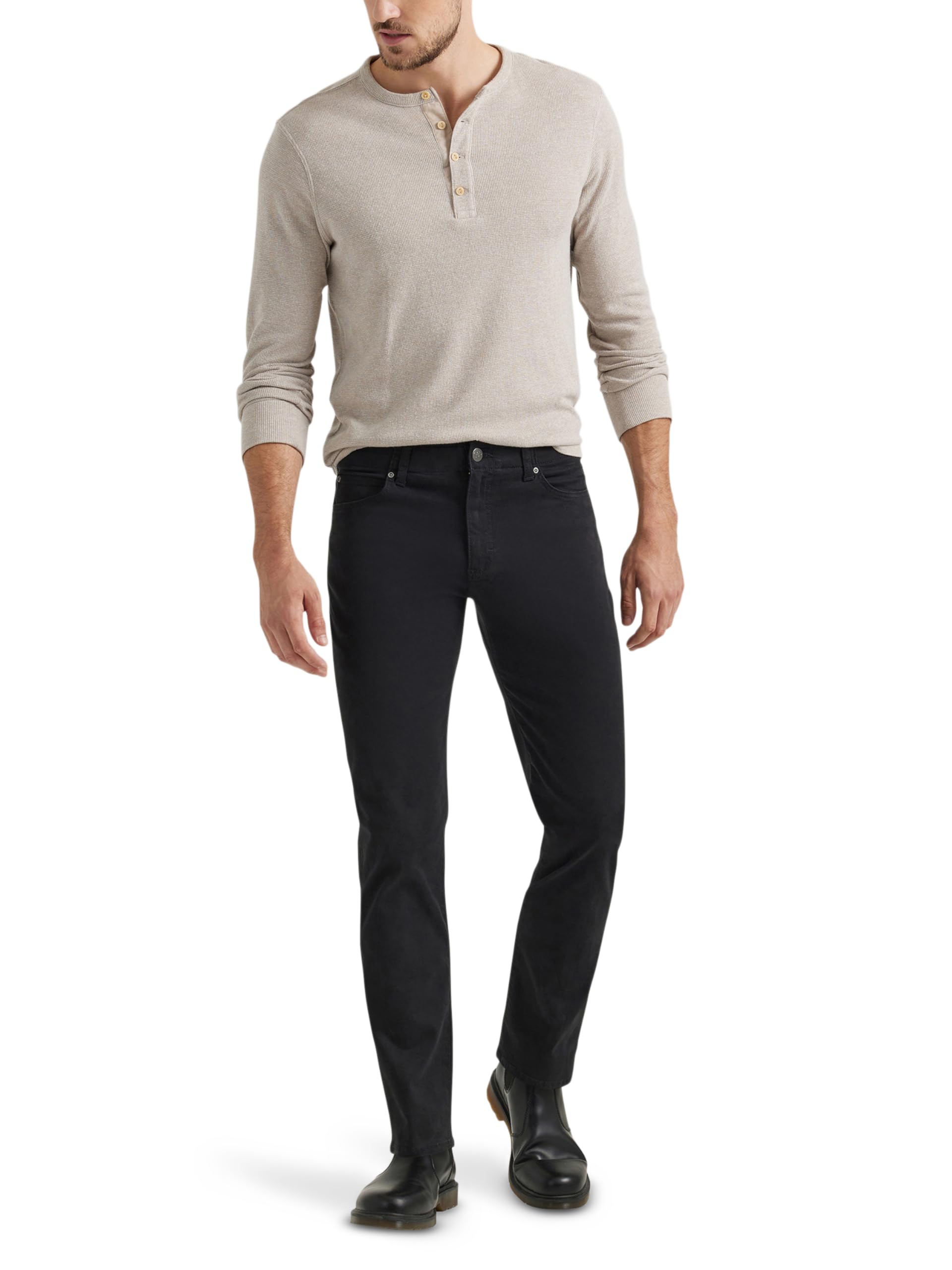 Lee Men's Extreme Motion Straight Taper Jean Cougar 34W x 30L