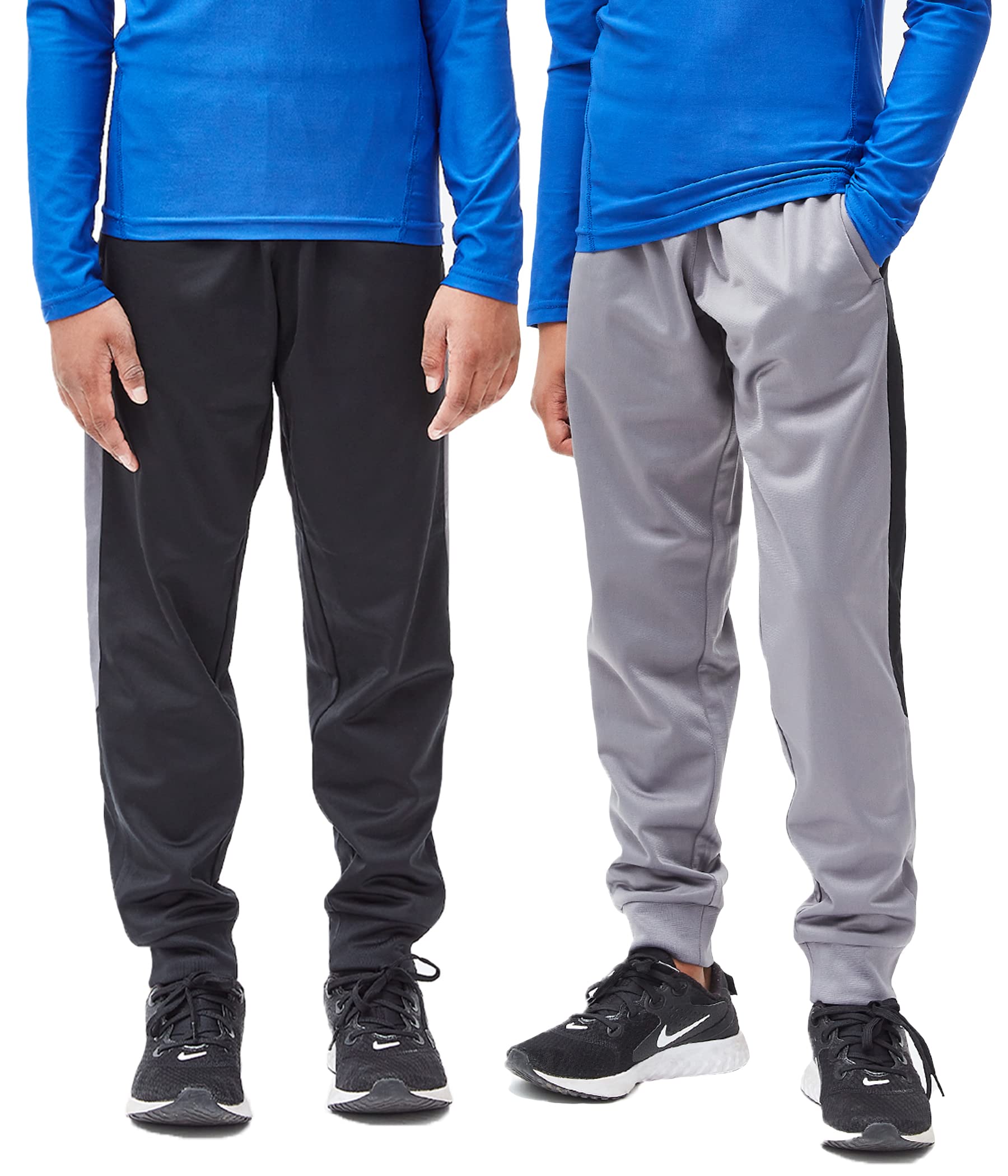 DEVOPS Boys Active Performance Workout Athletic Training Pants 