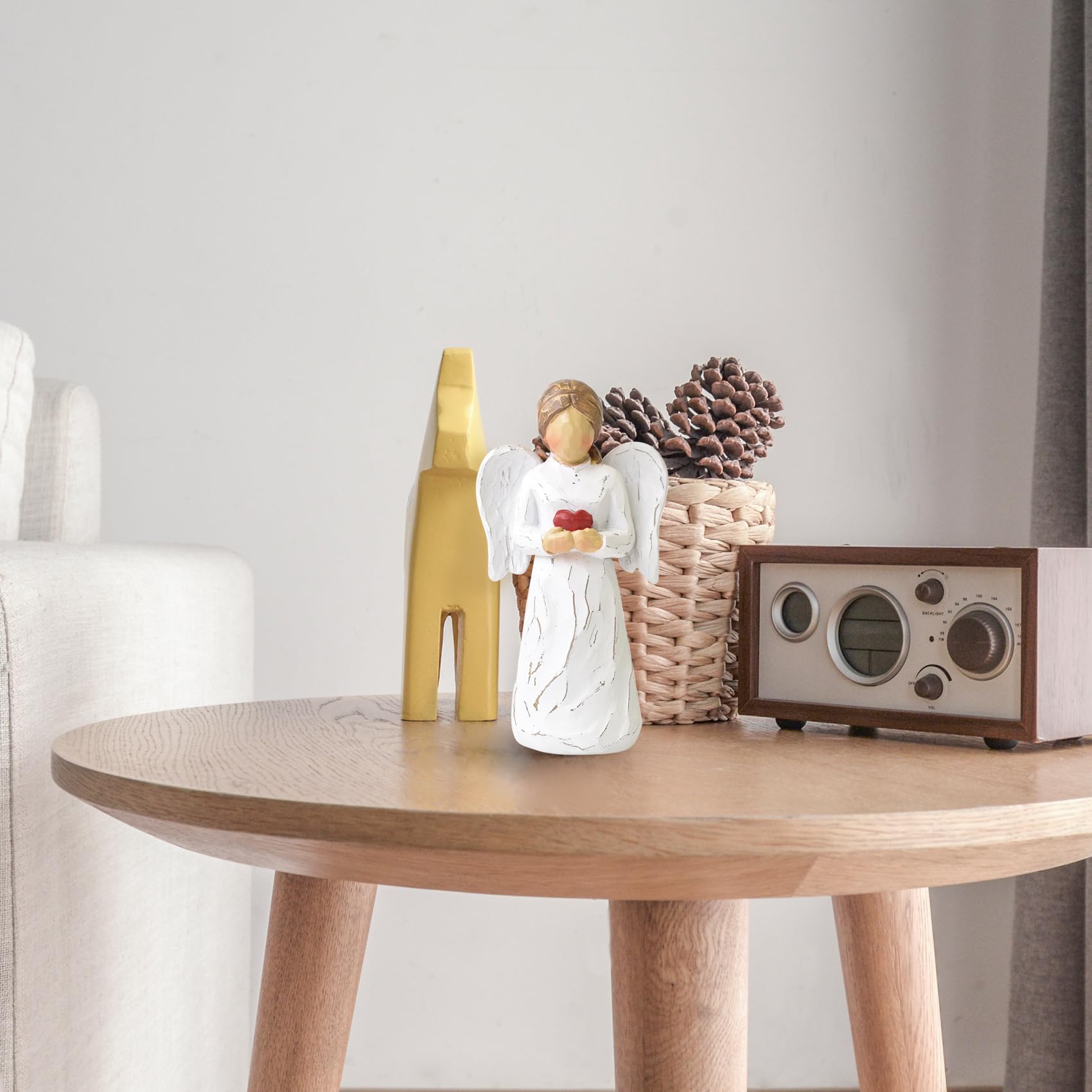 CUNTAUK Guardian Angel Statue, Healing Angel Figurines for Women.