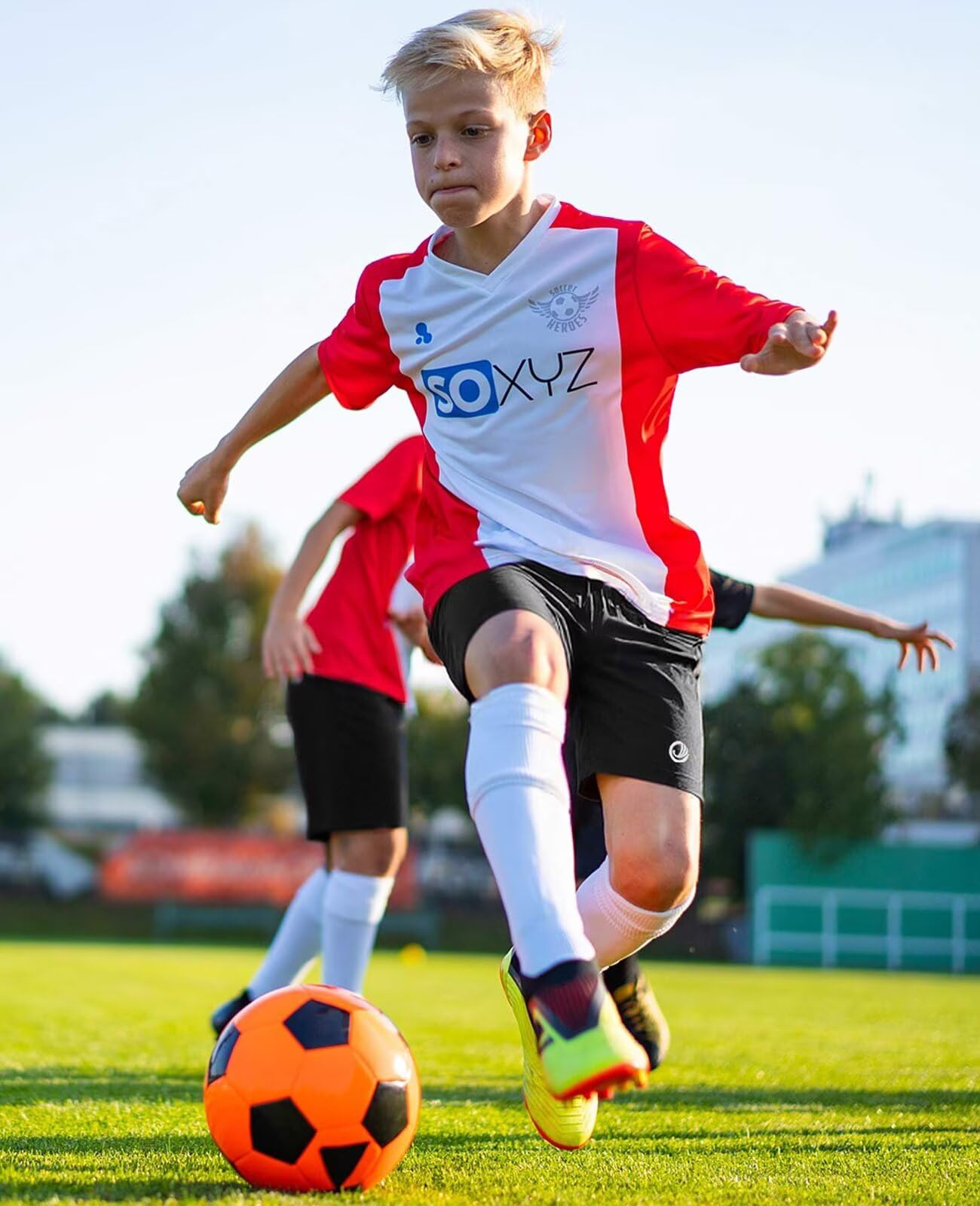 OCYMA 5 Pack Boys Athletic Shorts with Pockets 