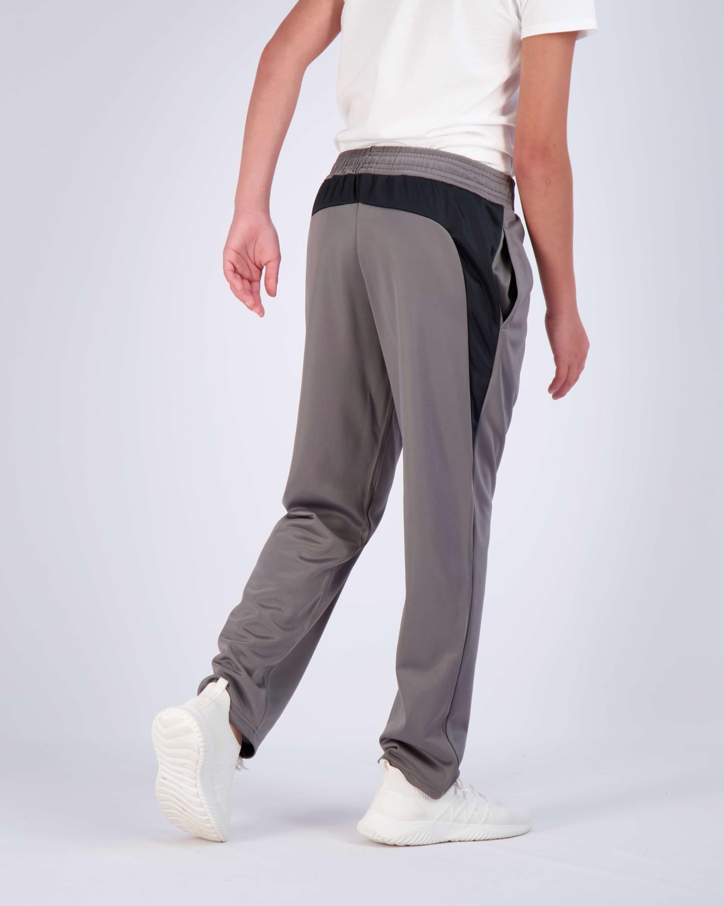 Real Essentials 3 Pack: Boys' Tricot Open Bottom Fleece-Lined Sweatpants with Pockets