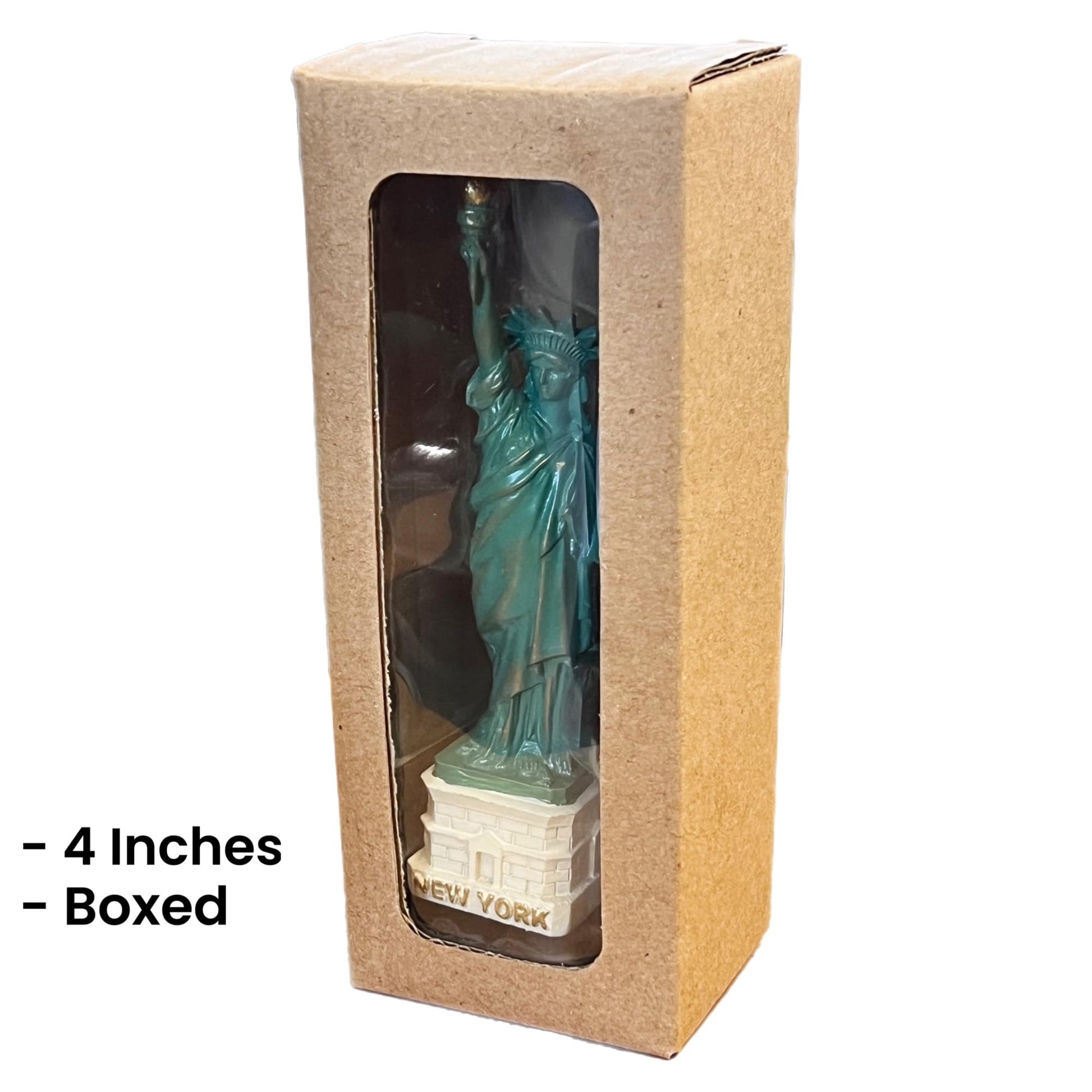 Mini Statue of Liberty Figurine with Copper Tint; Statue of Liberty