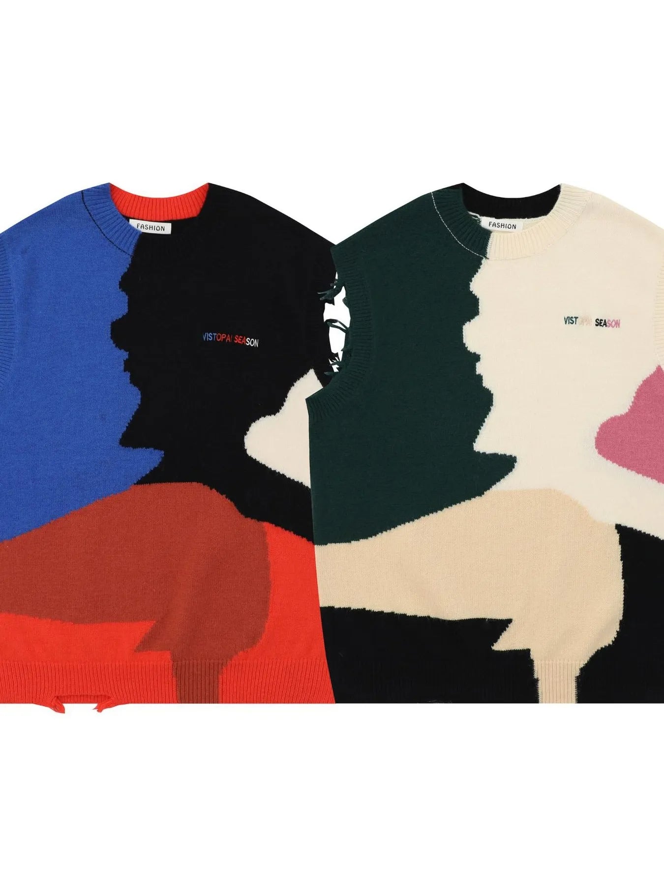 Men's Abstract Pattern Sweater Vest