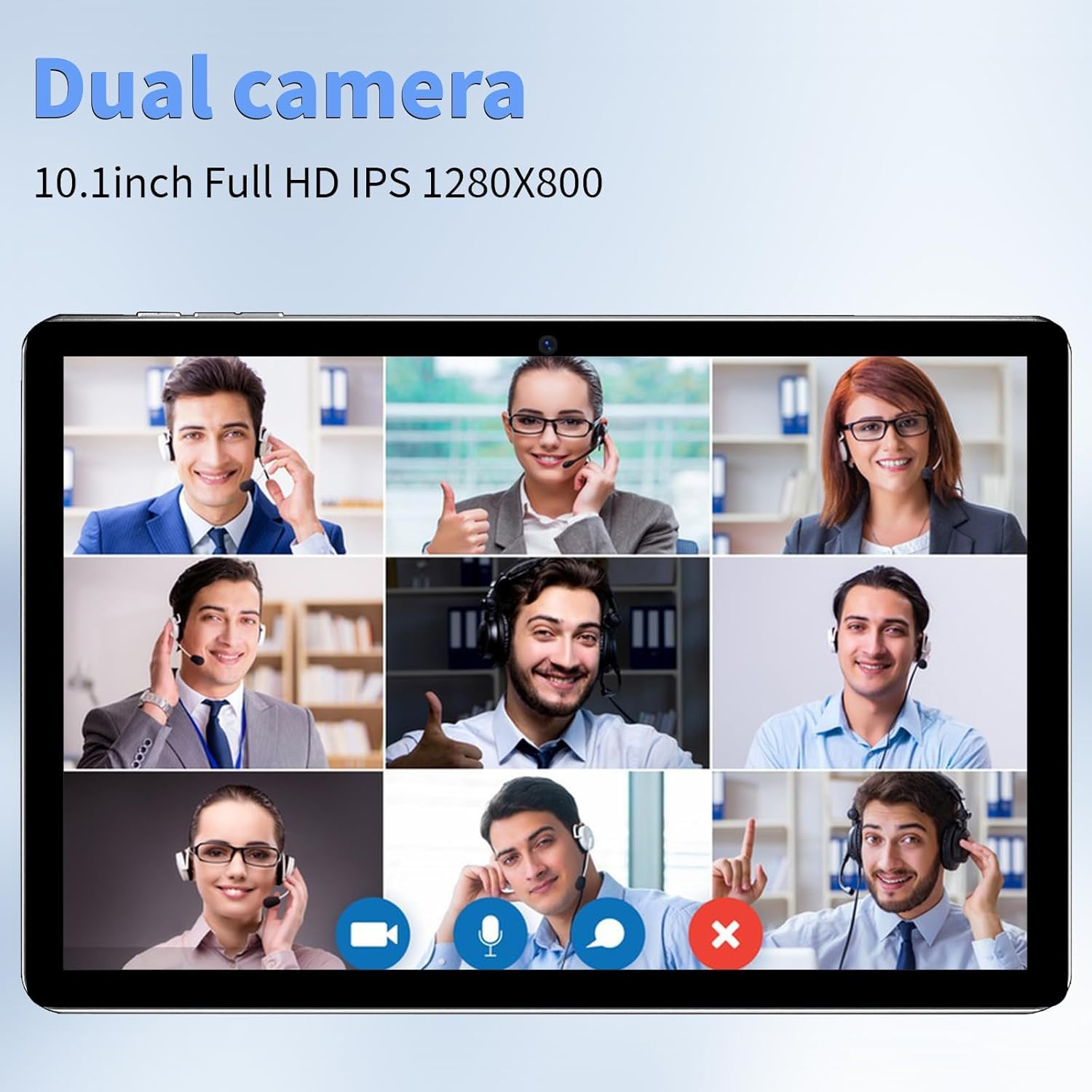 Android Tablet, 10.1 inch Android 14 Tablets 6GB RAM 64GB ROM 1TB Expand, 1280x800 IPS HD Touchscreen,6000mAh Battery, Bluetooth, Dual Camera, GMS, WiFi (Black)