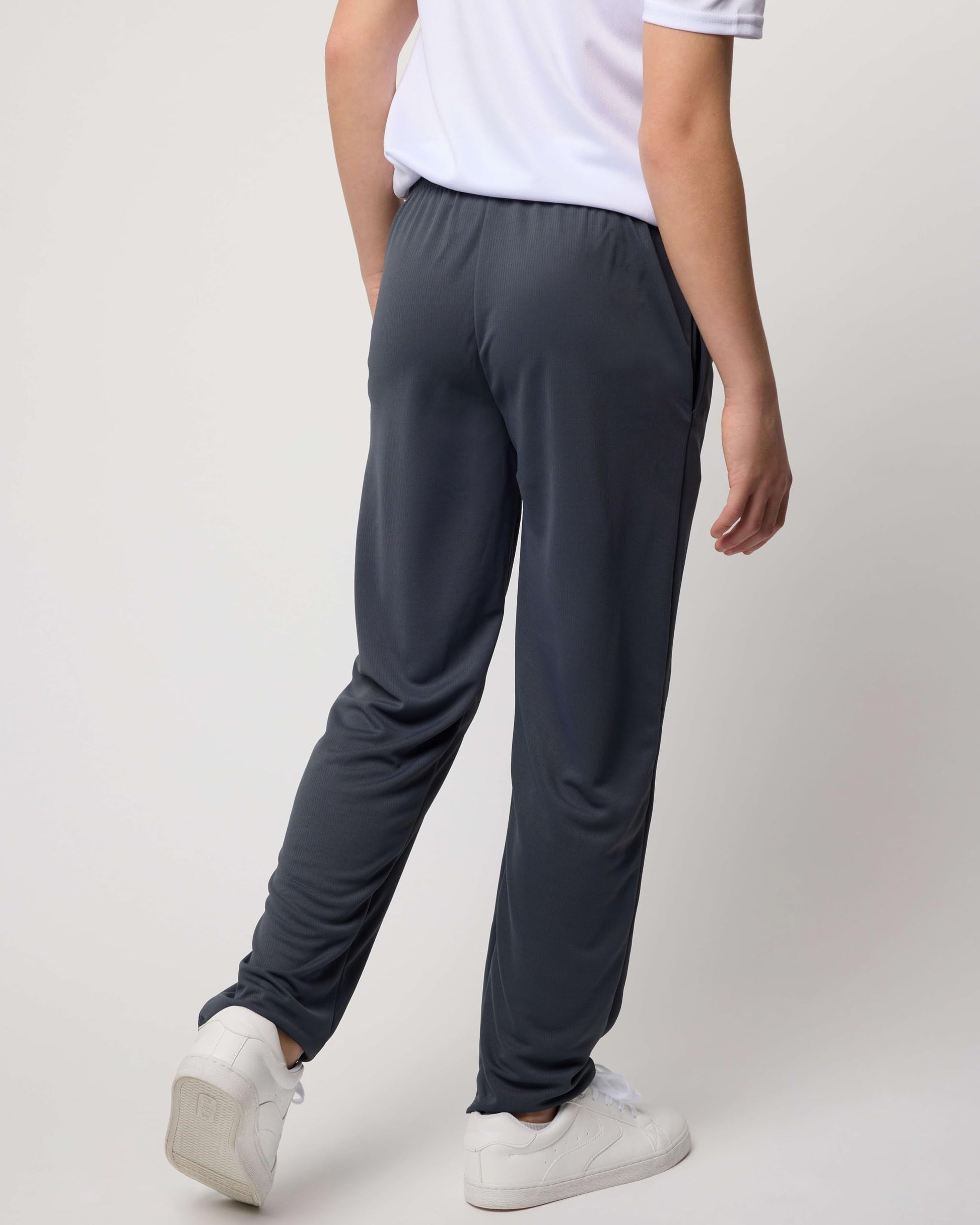 Real Essentials 3 Pack: Boys' Mesh Open Bottom Active Sweatpants 