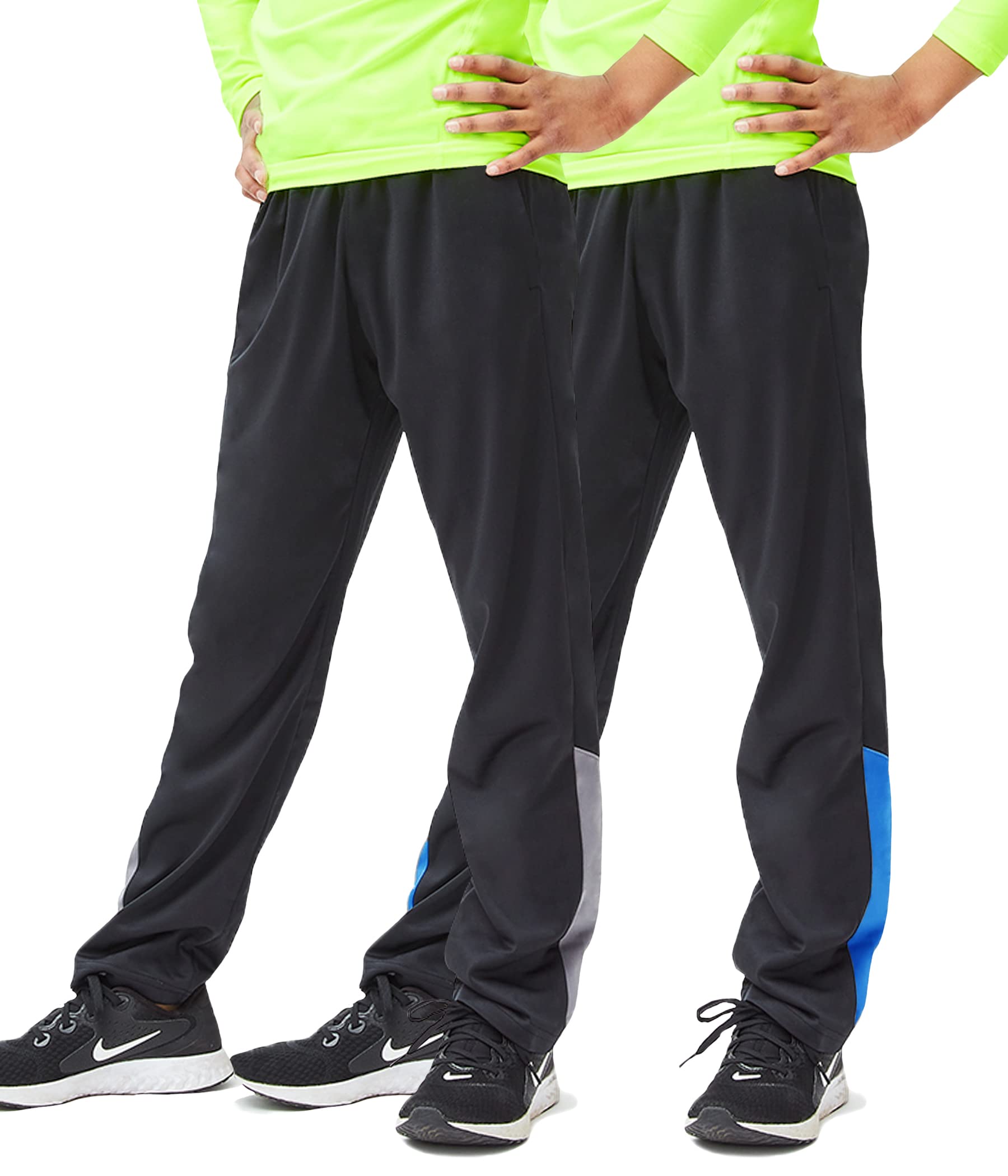 DEVOPS Boys Active Performance Workout Athletic Training Pants 
